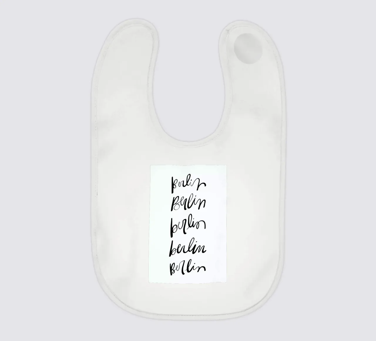 Berlin Typography bavaglino da Kristen Polsinelli