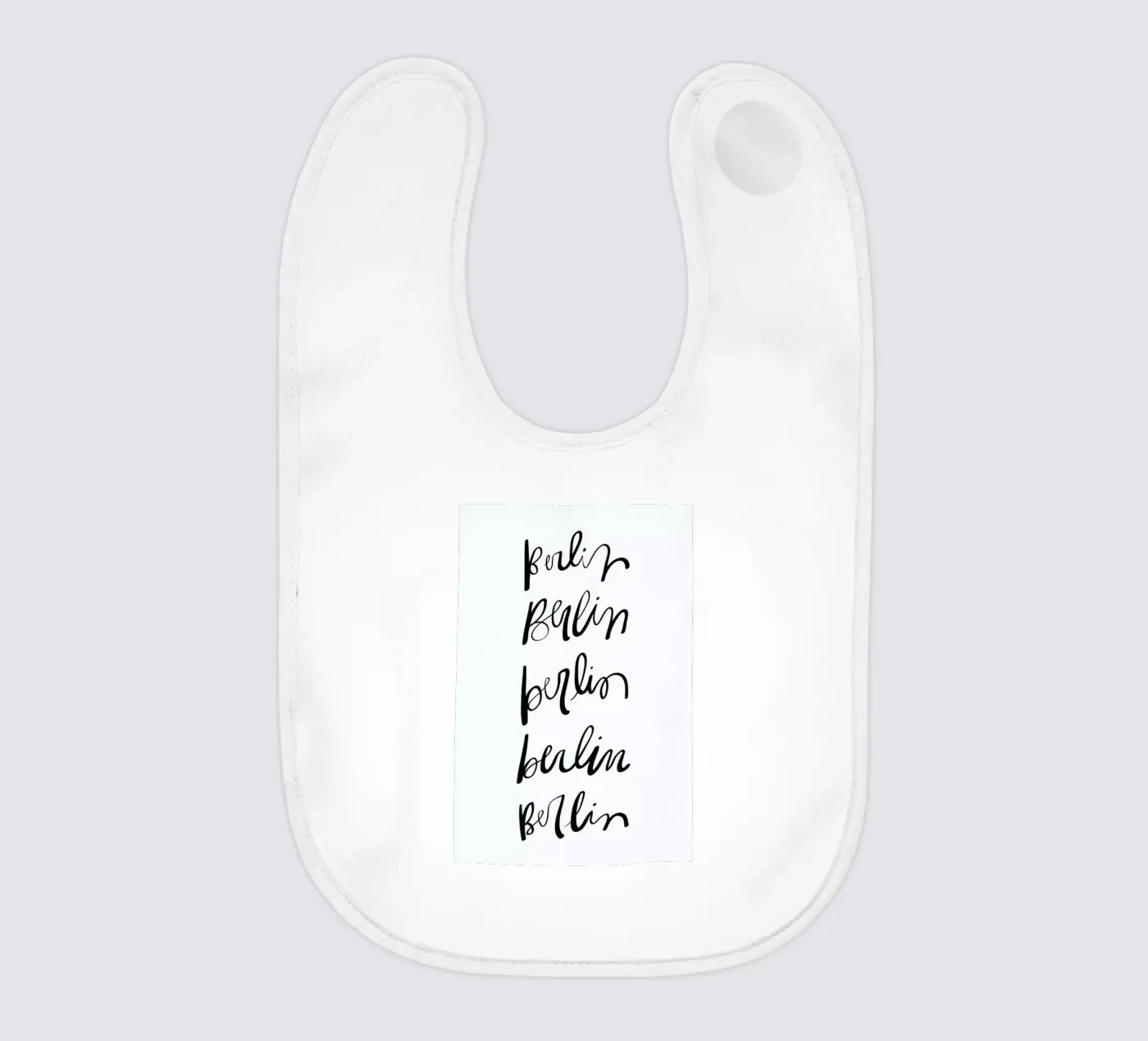 Berlin Typography bavaglino da Kristen Polsinelli