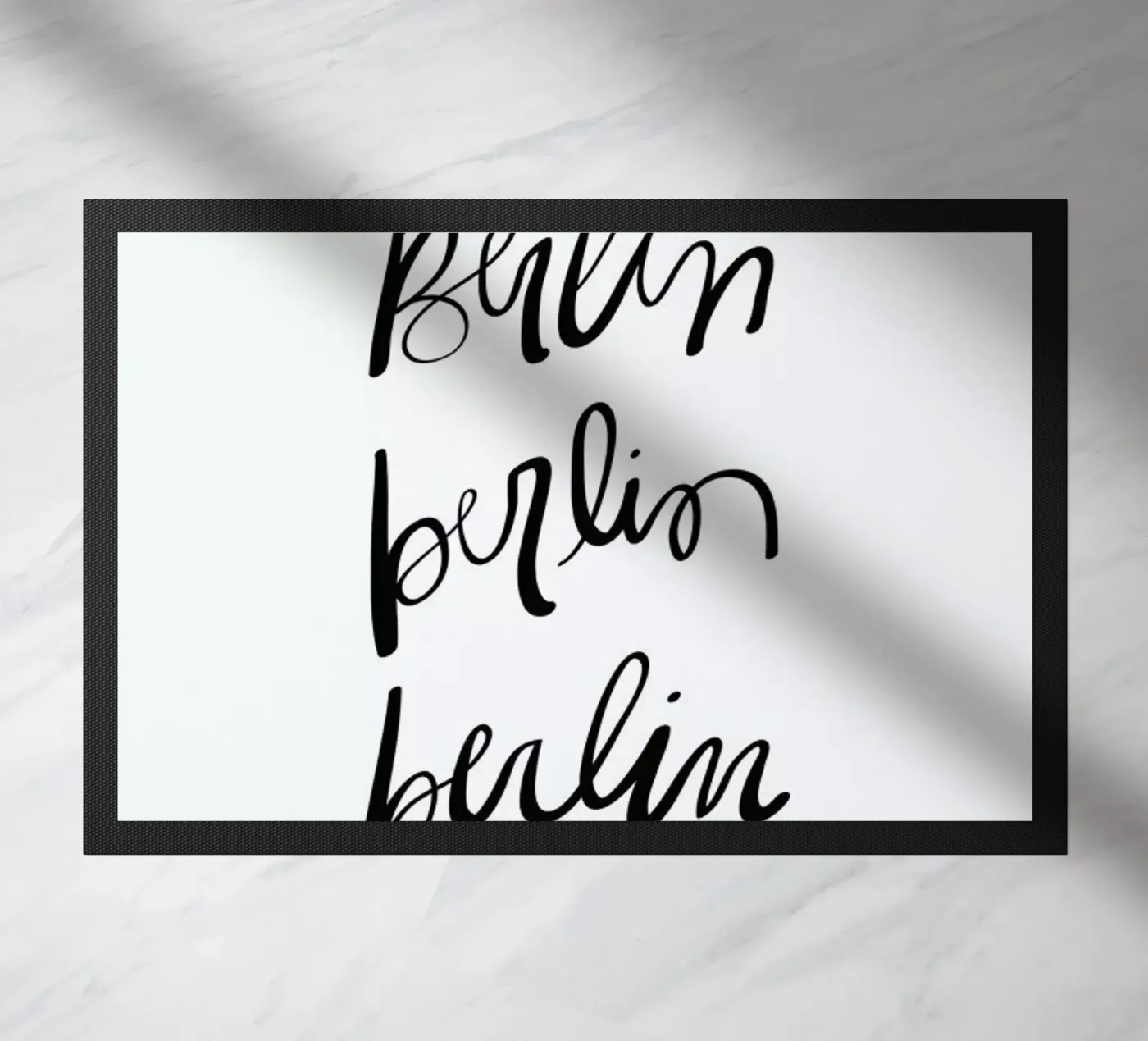 Berlin Typography zerbino da Kristen Polsinelli