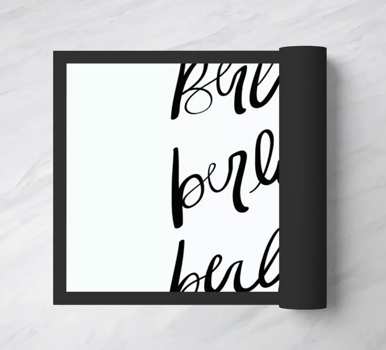 Berlin Typography zerbino da Kristen Polsinelli