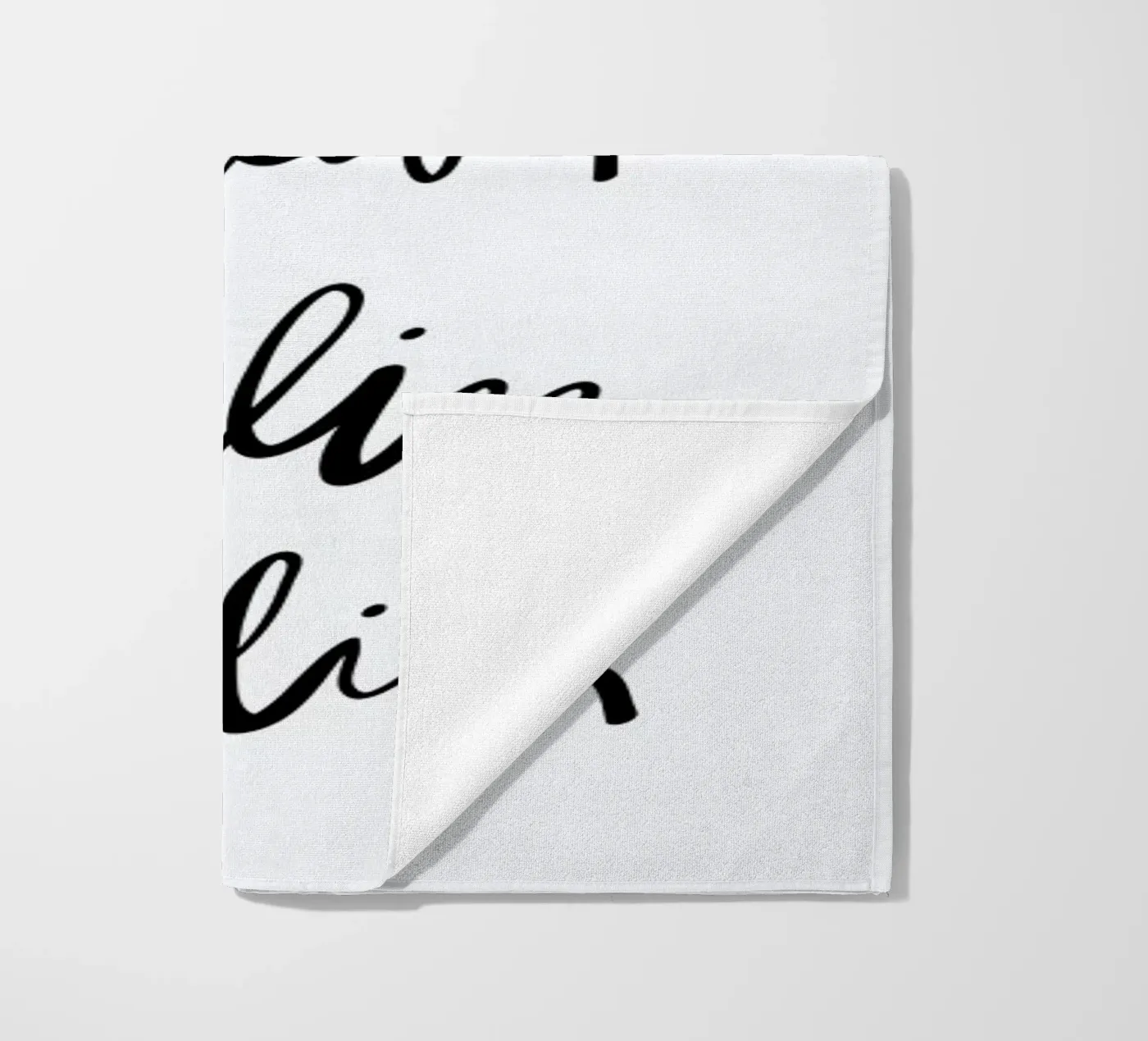 Berlin Typography telo mare da Kristen Polsinelli