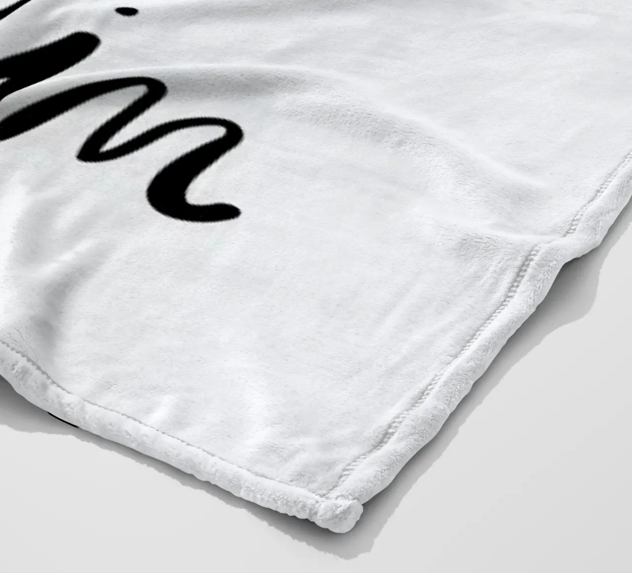 Berlin Typography fleecedeken van Kristen Polsinelli