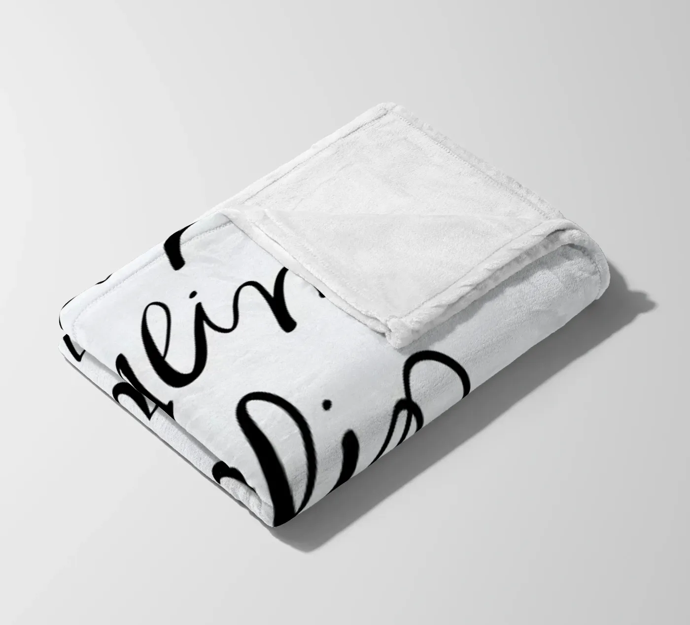 Berlin Typography fleecedeken van Kristen Polsinelli