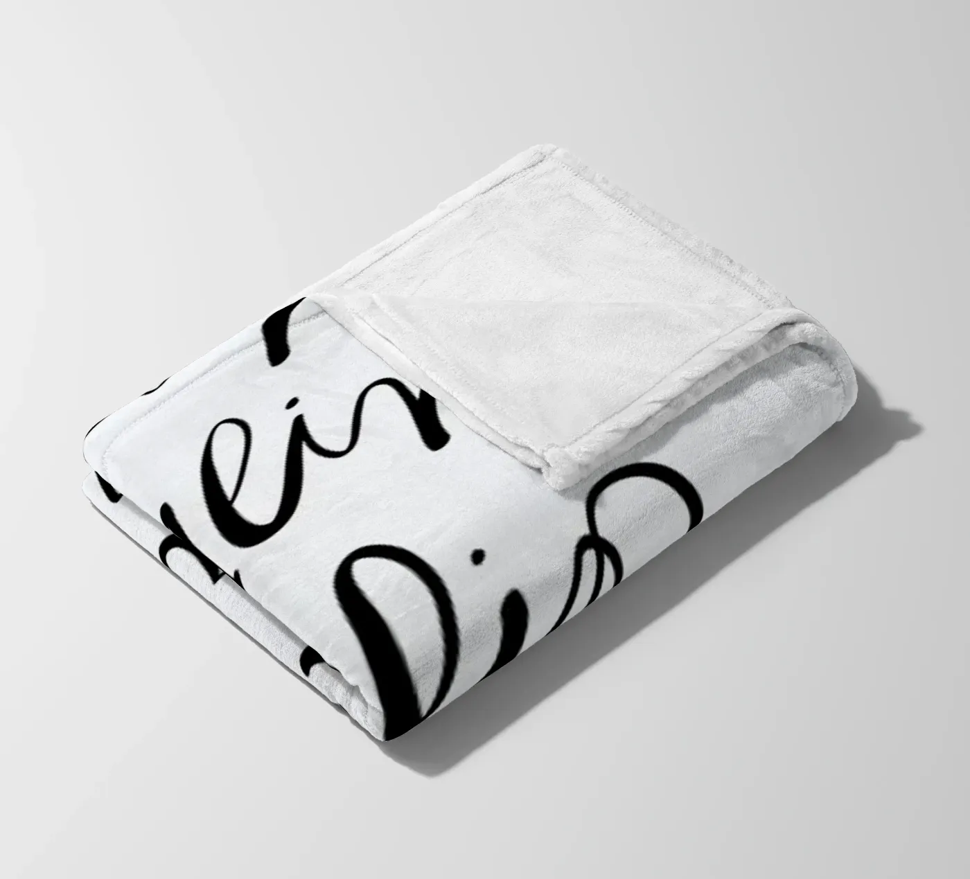 Berlin Typography fleecedeken van Kristen Polsinelli