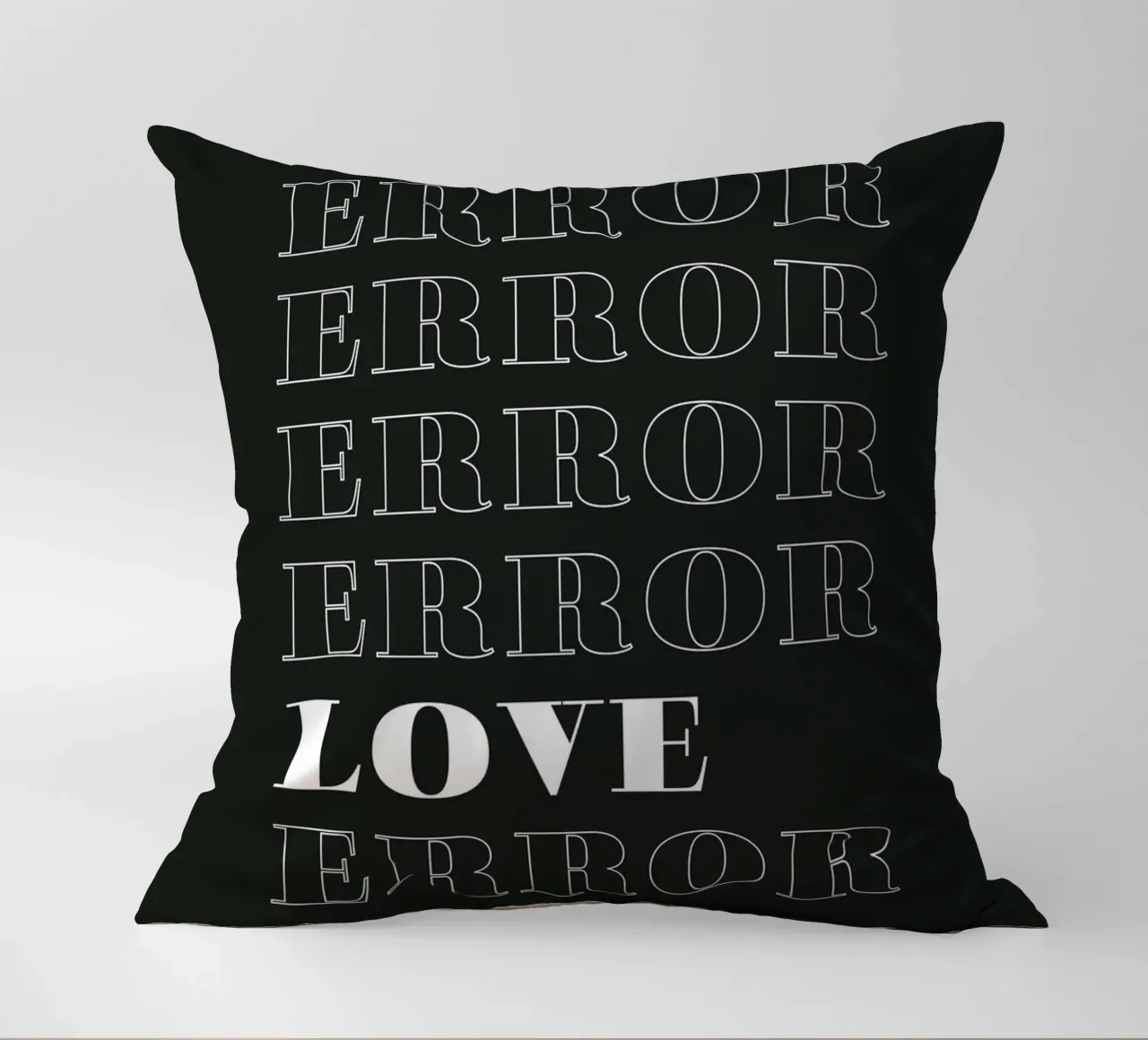 error error love error cuscino da Daily Inspiration
