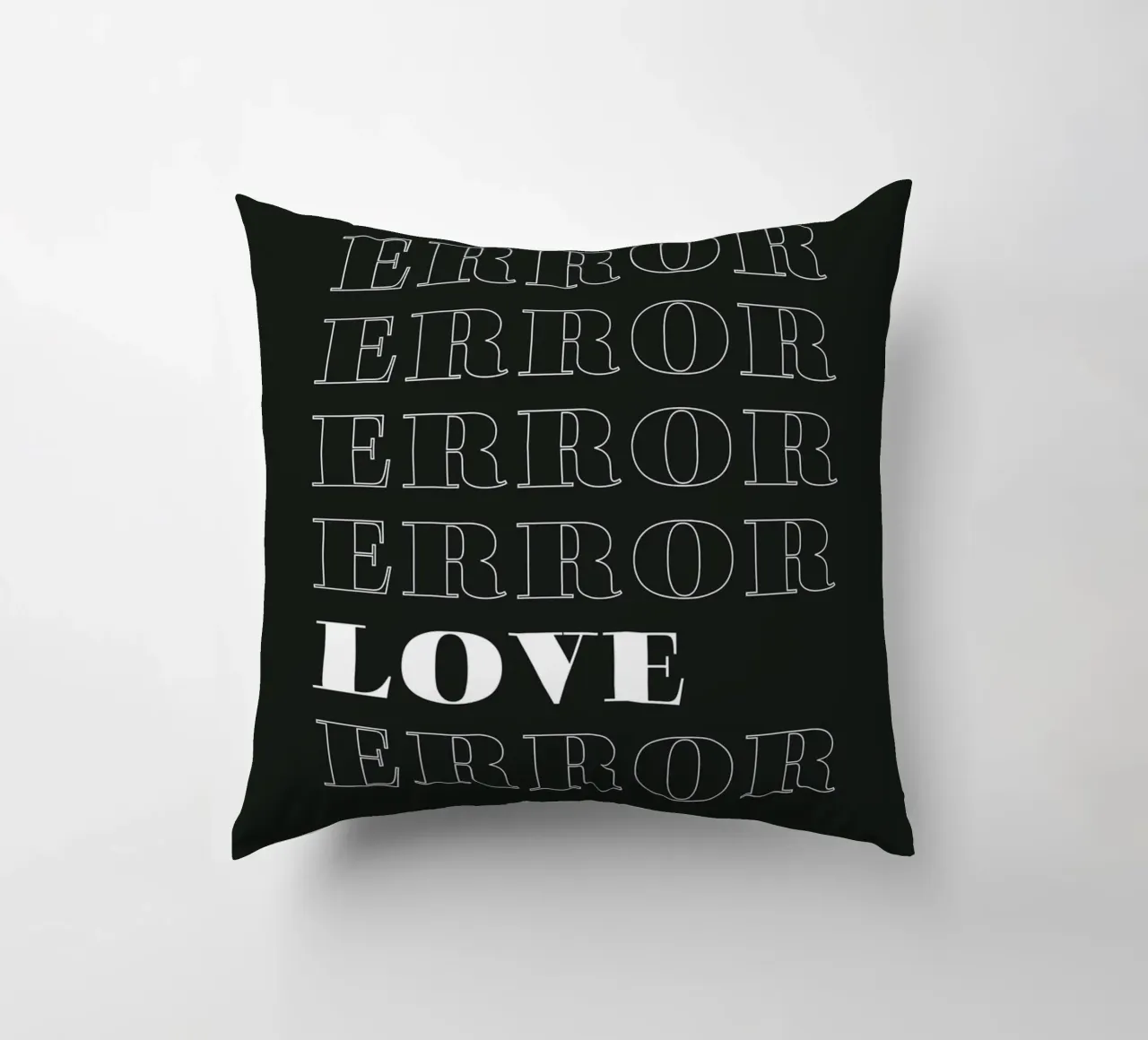 error error love error cuscino da Daily Inspiration