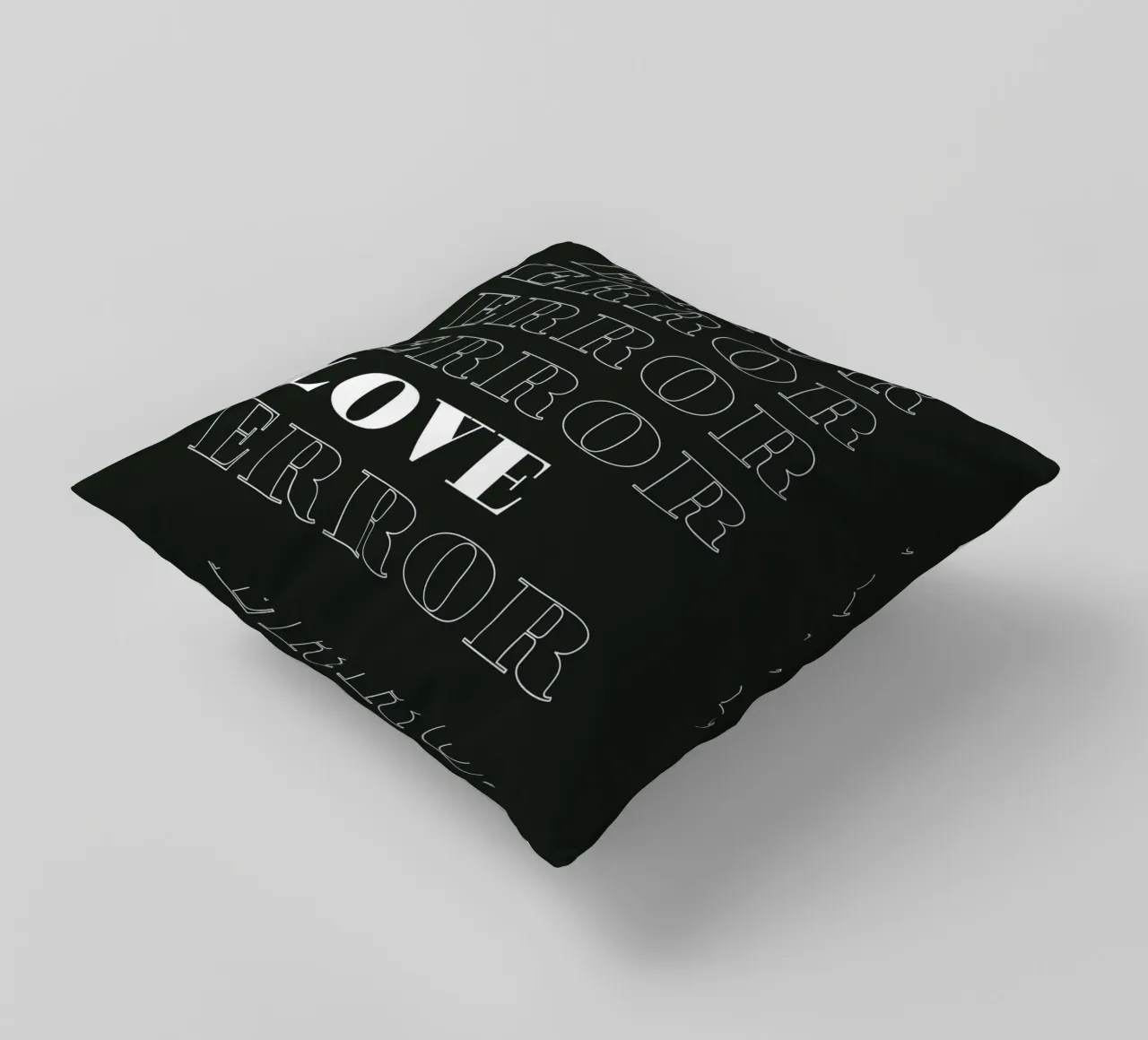 error error love error decorative cushion by Daily Inspiration