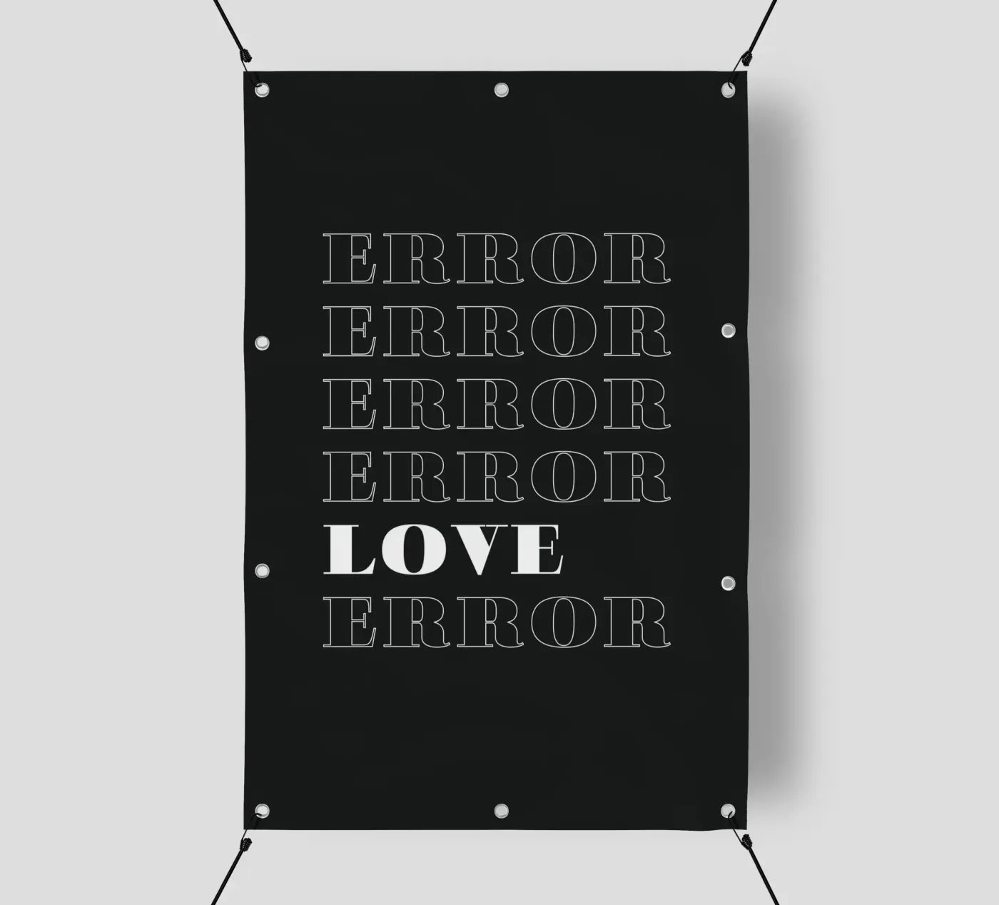 error error love error PVC Plane von Daily Inspiration