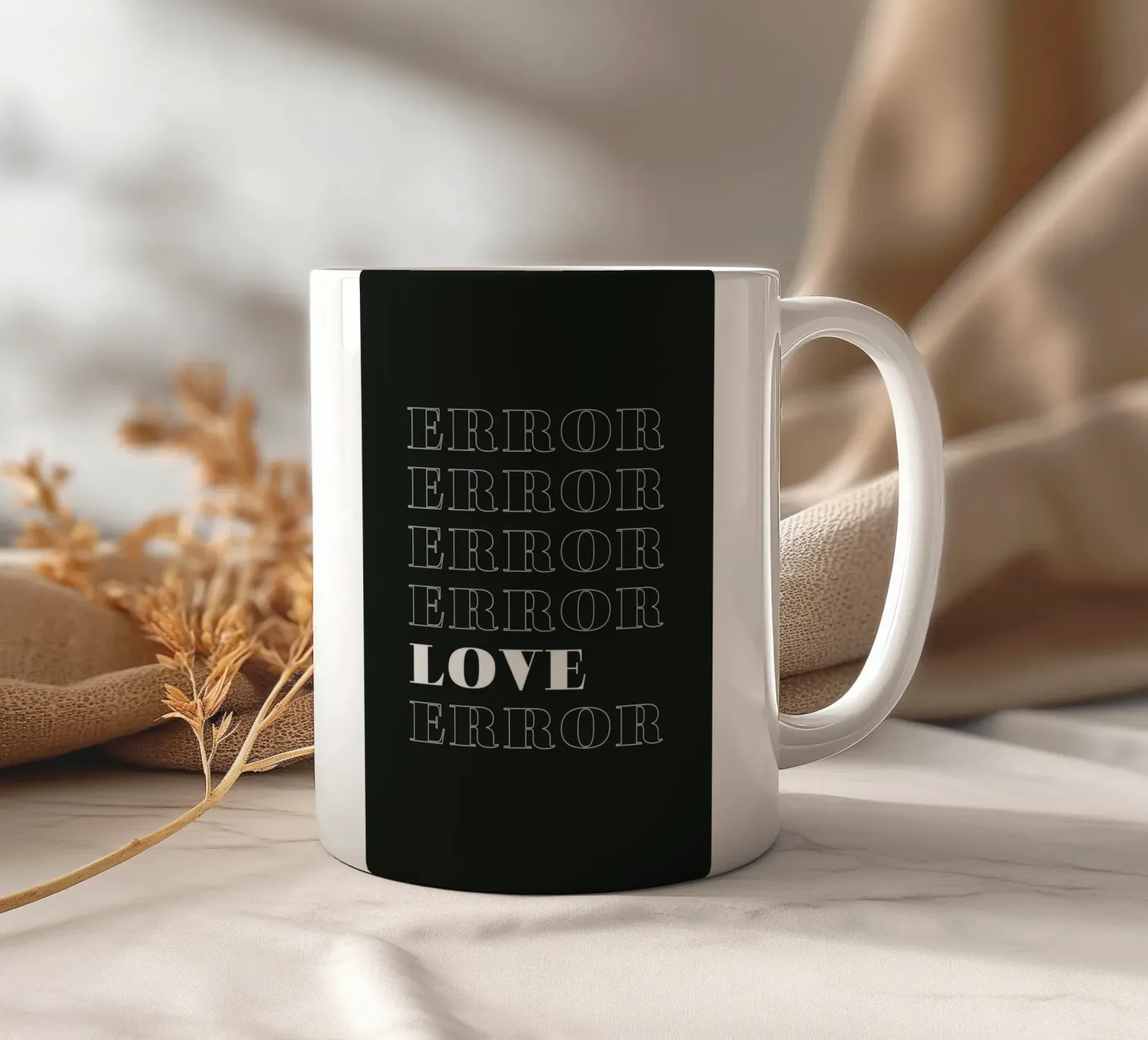 error error love error tazza in ceramica da Daily Inspiration