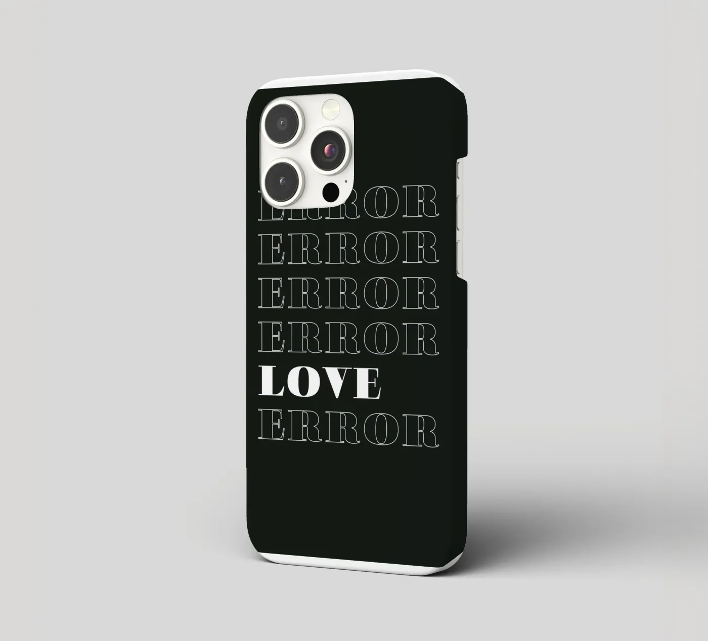 error error love error iphone case by Daily Inspiration