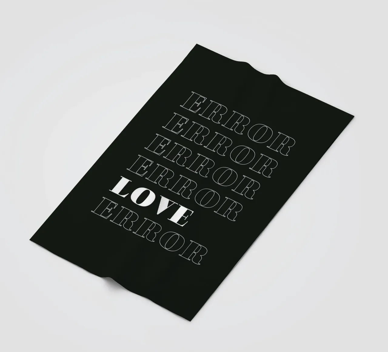 error error love error coperta in pile da Daily Inspiration