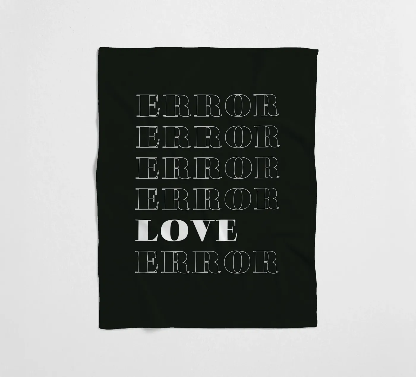 error error love error plaid polaire de Daily Inspiration