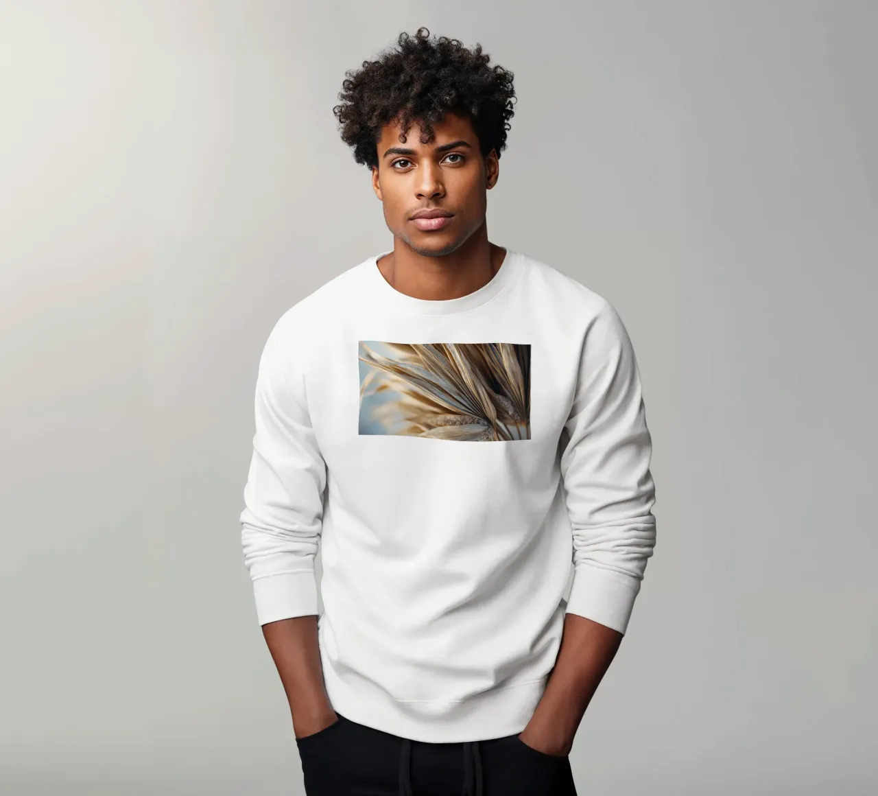 Dry Palm Leaf felpa da treechild