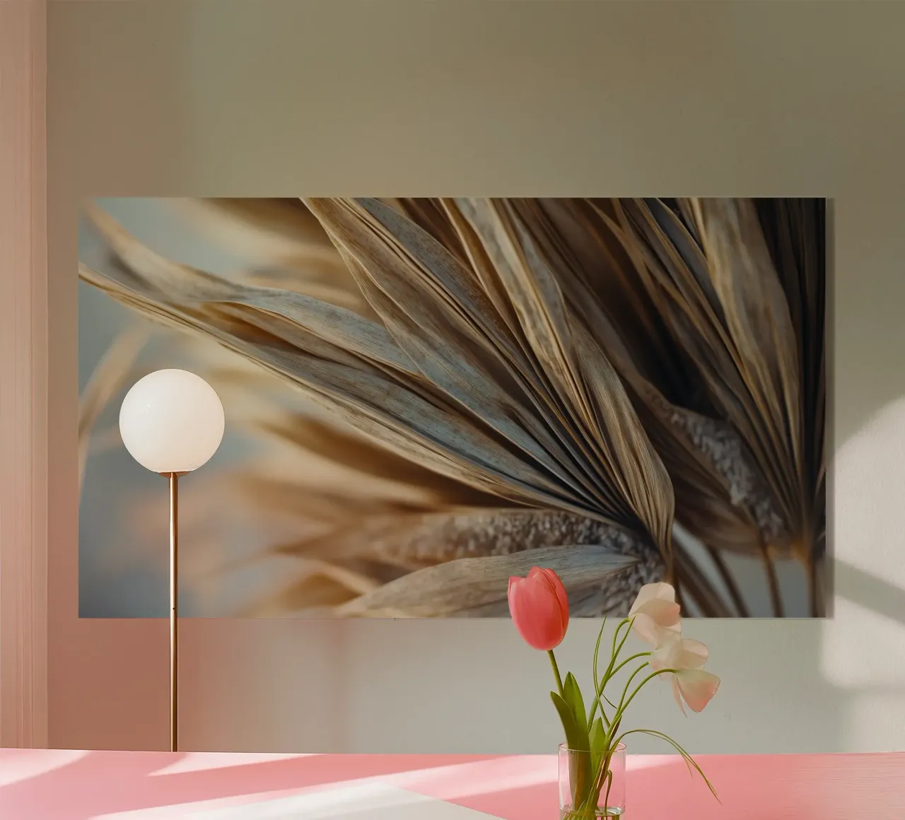 Dry Palm Leaf plexiglass da treechild