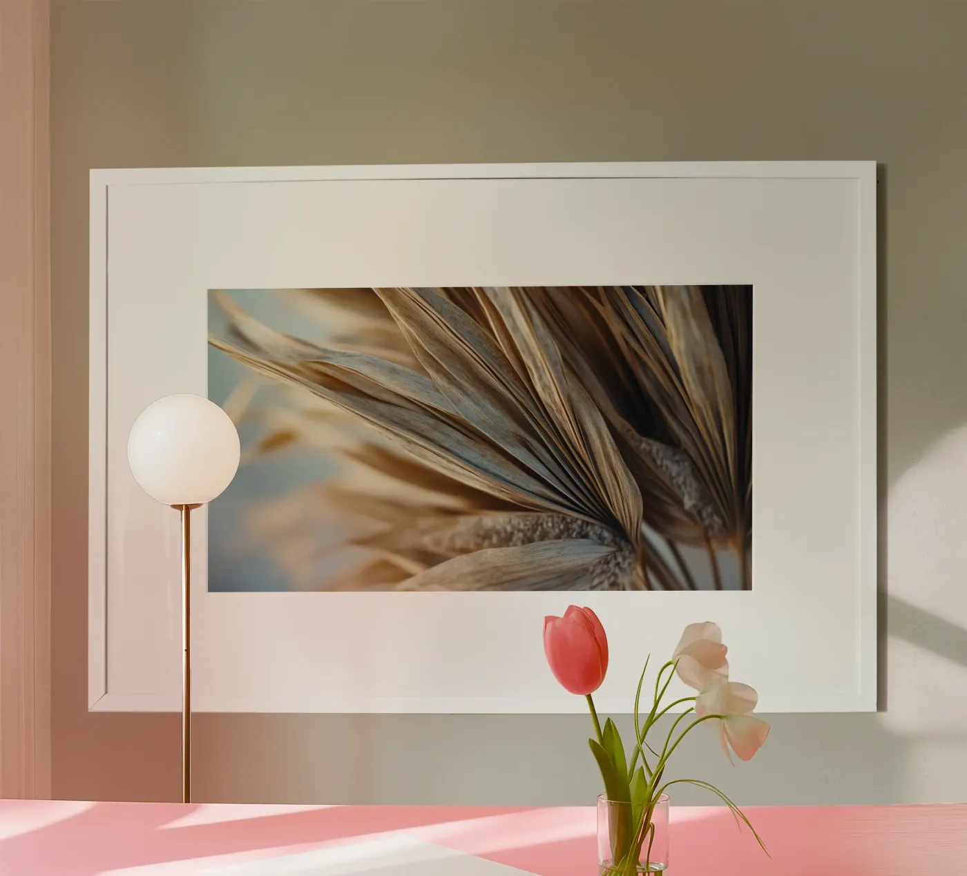 Dry Palm Leaf poster da treechild