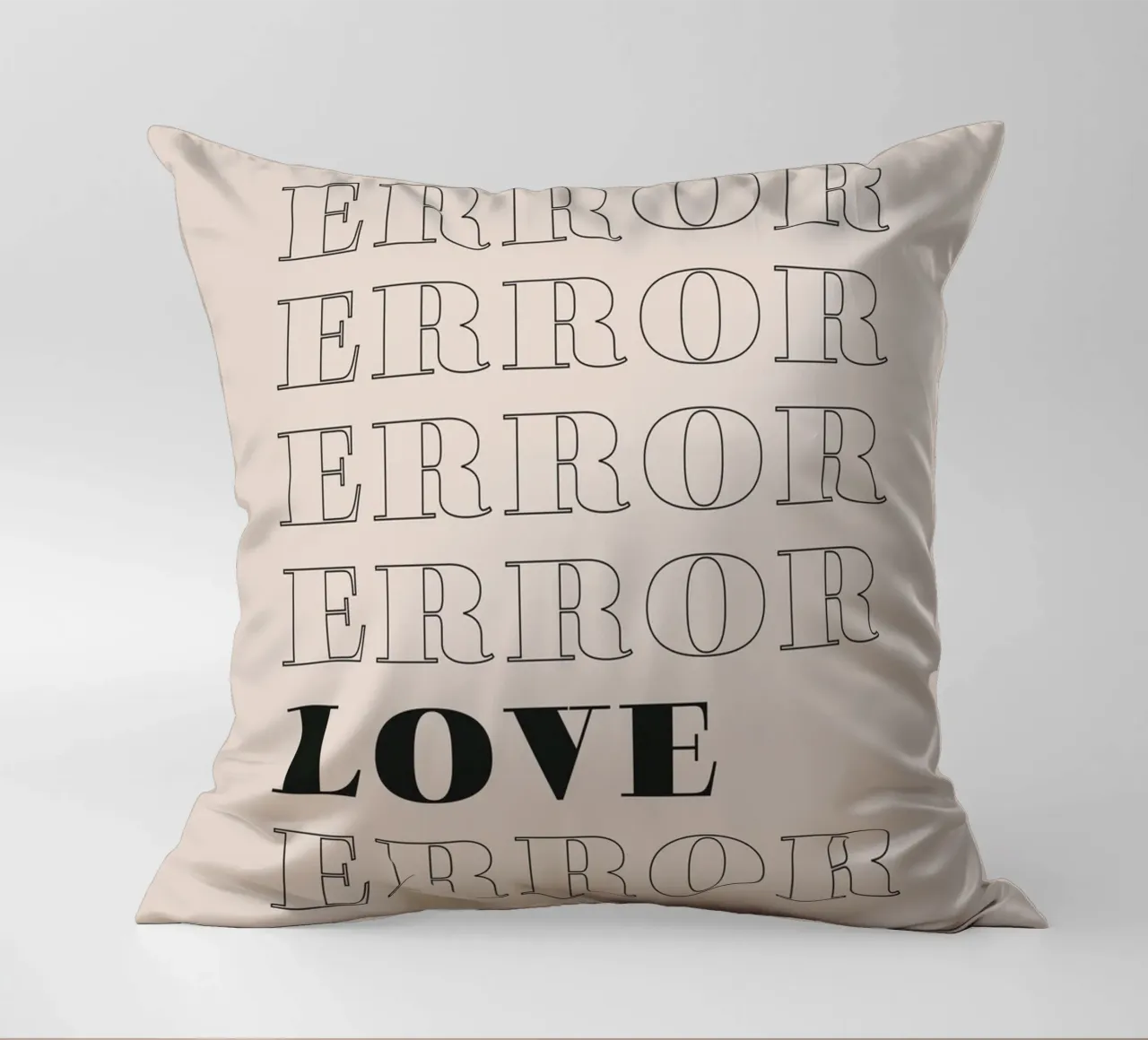 error error love error cuscino da Daily Inspiration