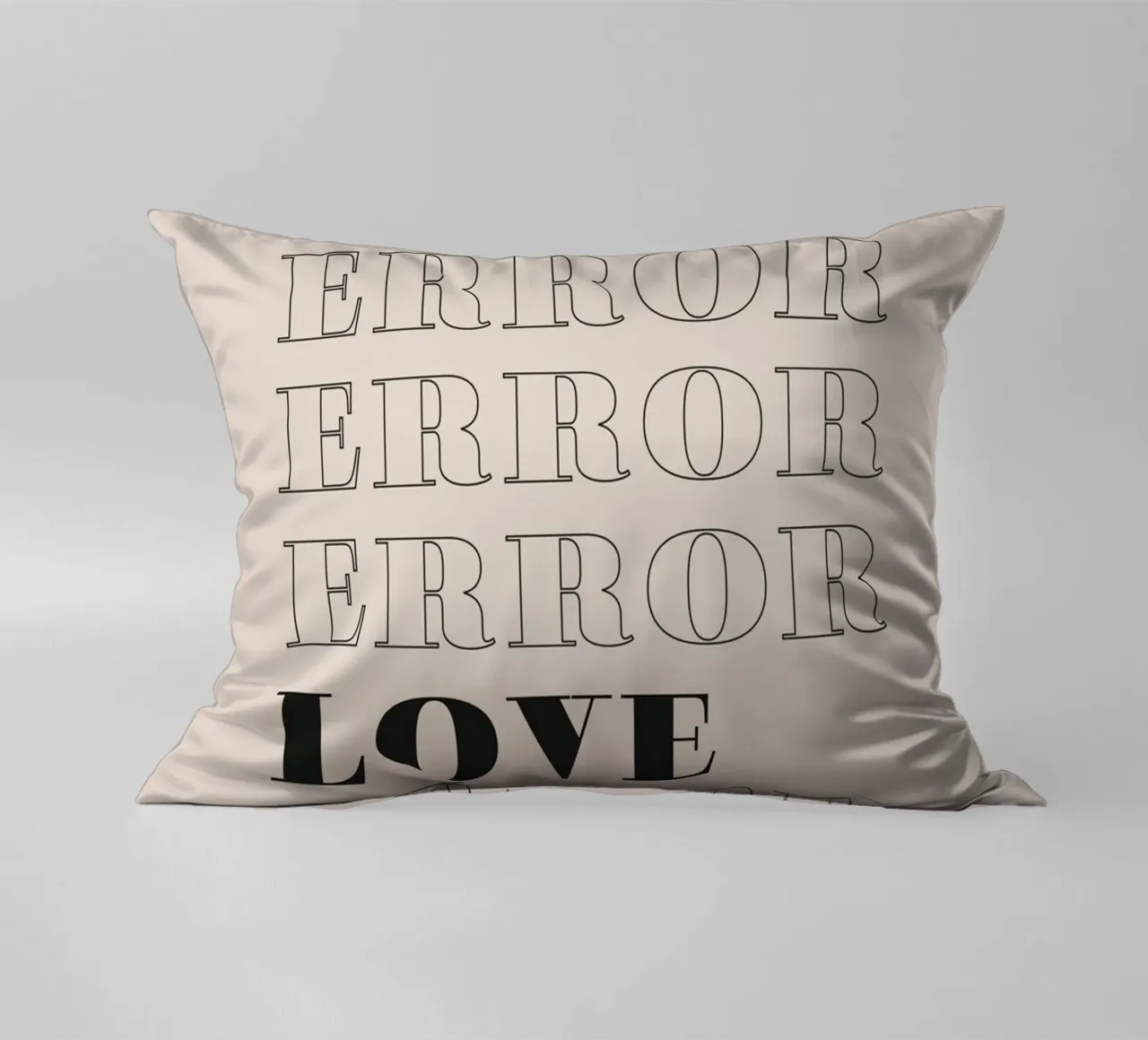 error error love error cuscino da Daily Inspiration