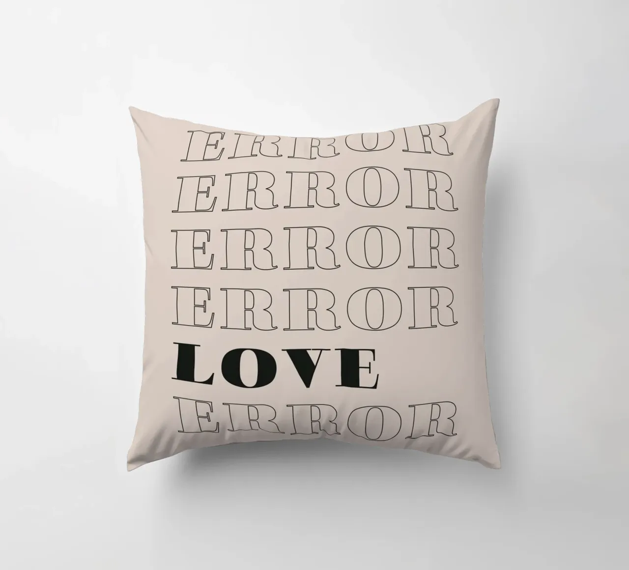 error error love error cuscino da Daily Inspiration