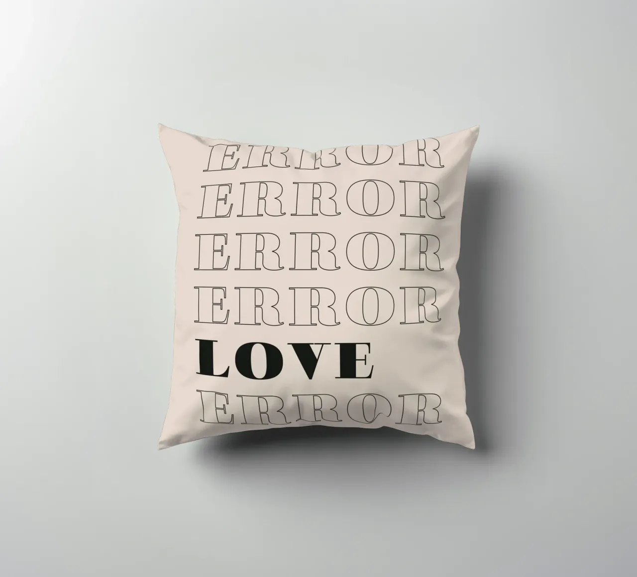 error error love error cuscino da Daily Inspiration