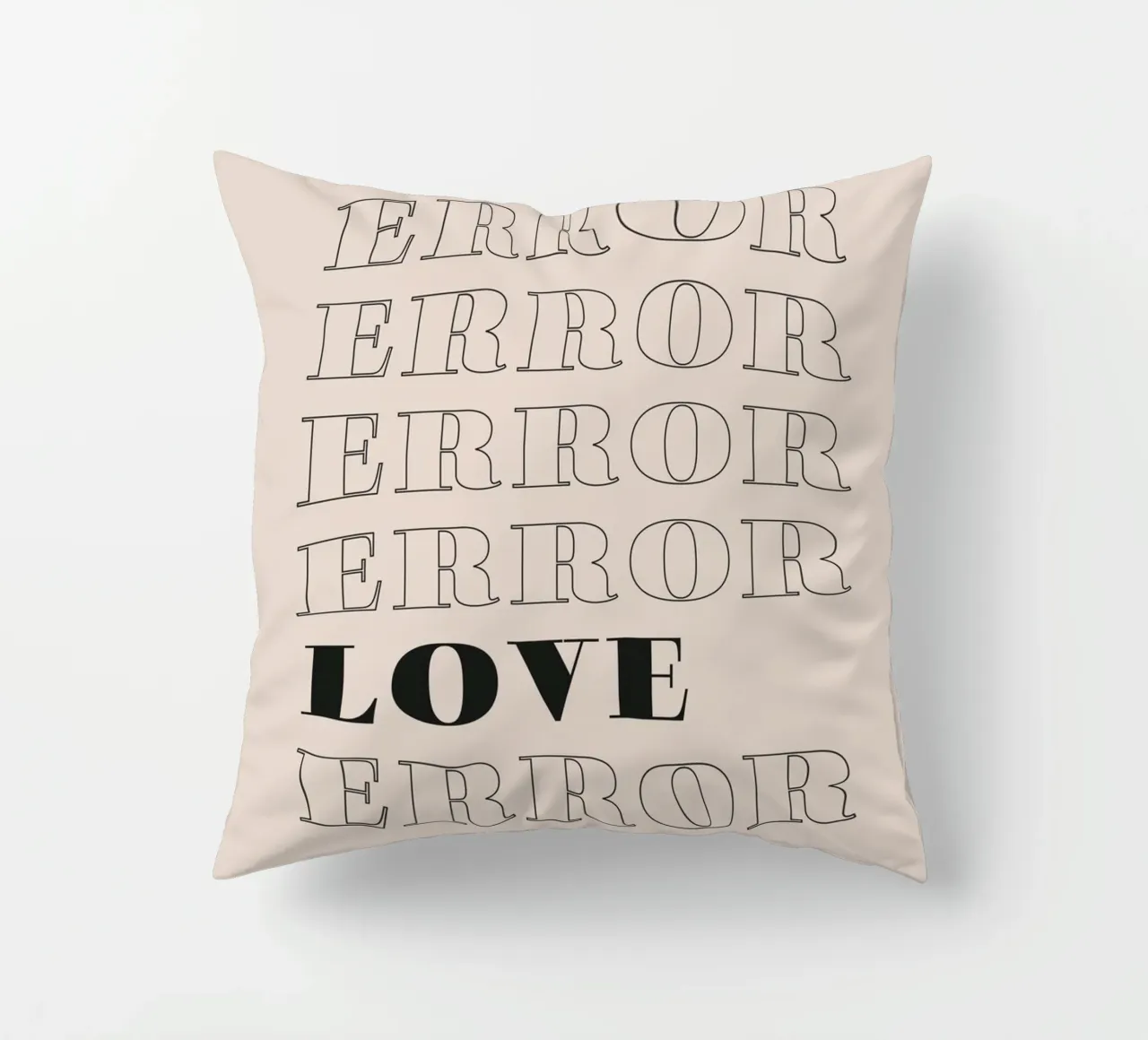 error error love error cuscino da Daily Inspiration