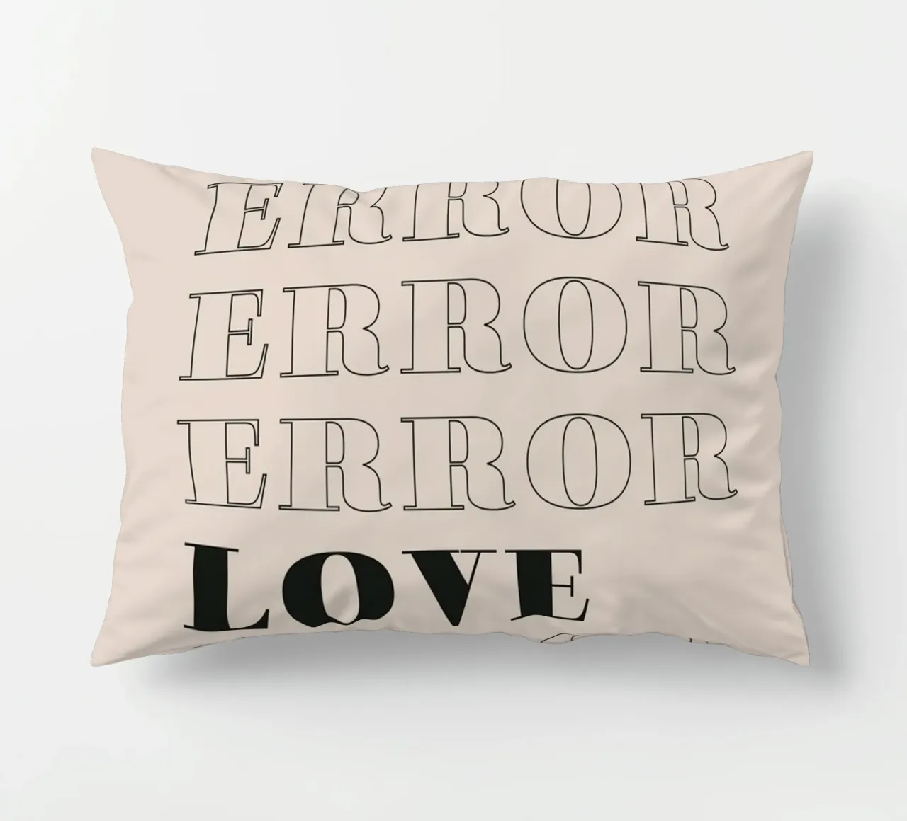 error error love error cuscino da Daily Inspiration