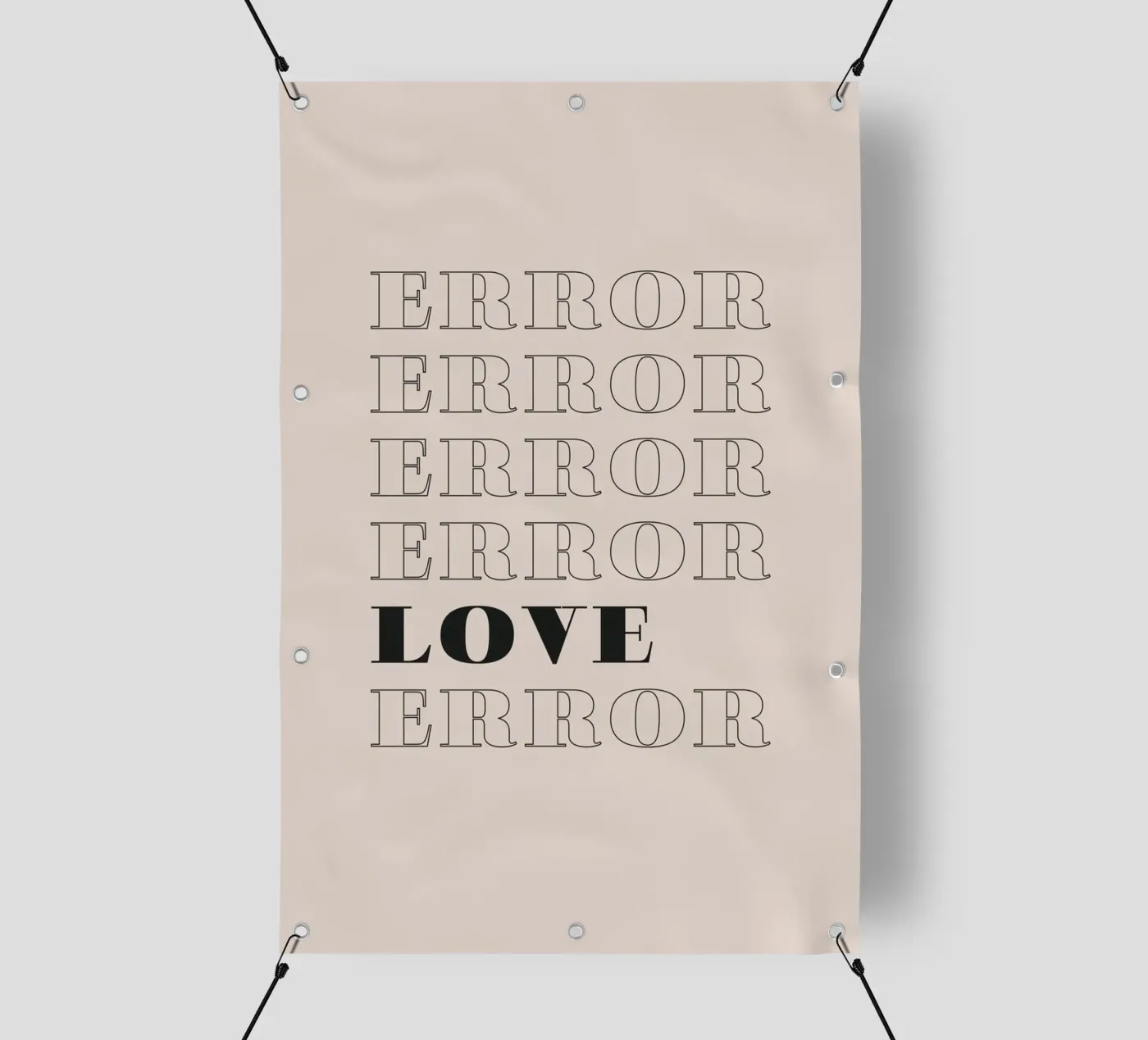 error error love error bâche pvc de Daily Inspiration
