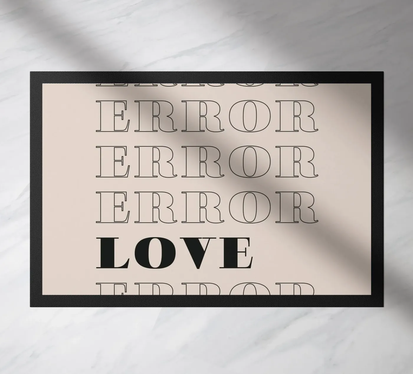error error love error paillasson de Daily Inspiration