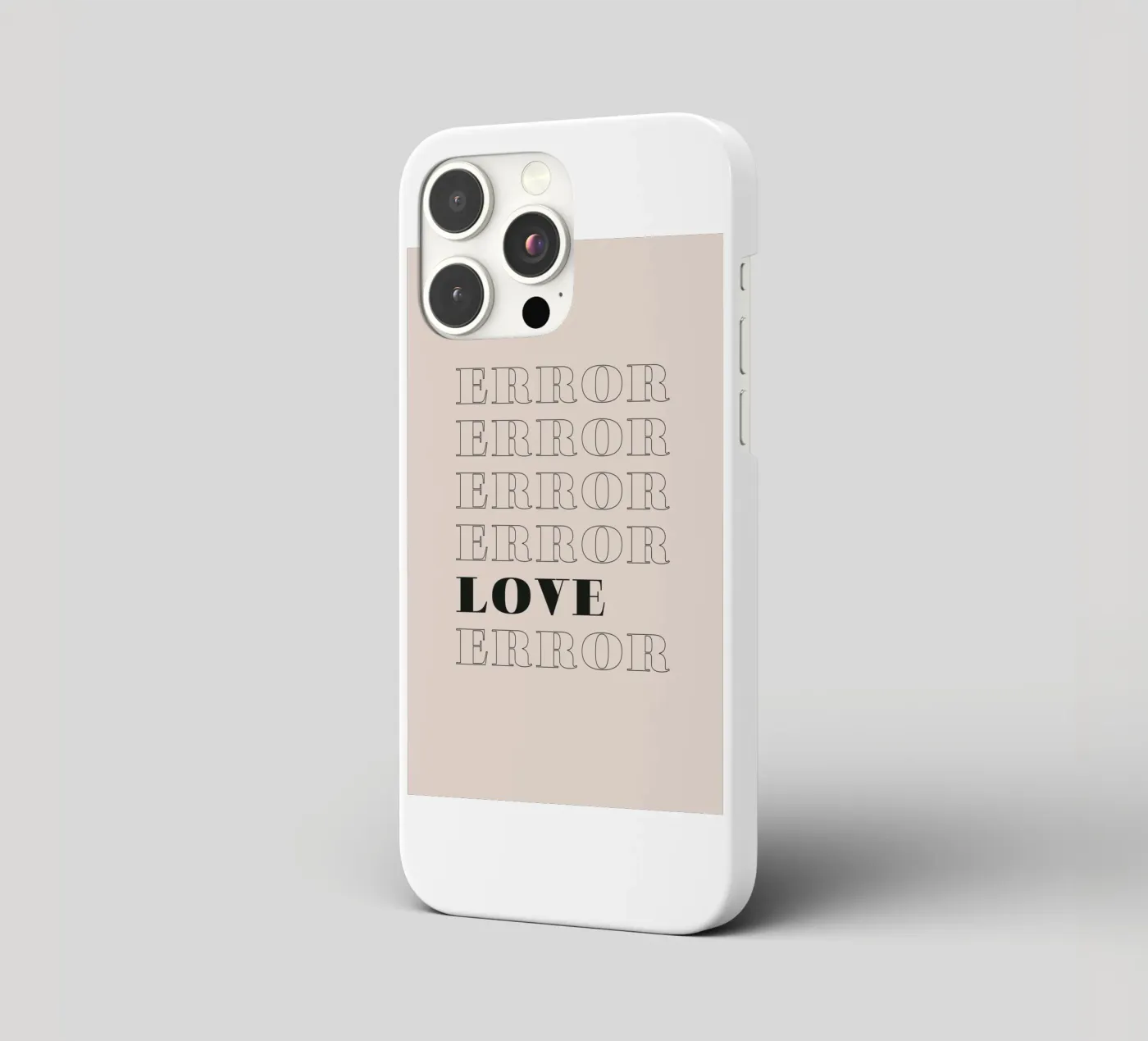 error error love error iphone case by Daily Inspiration