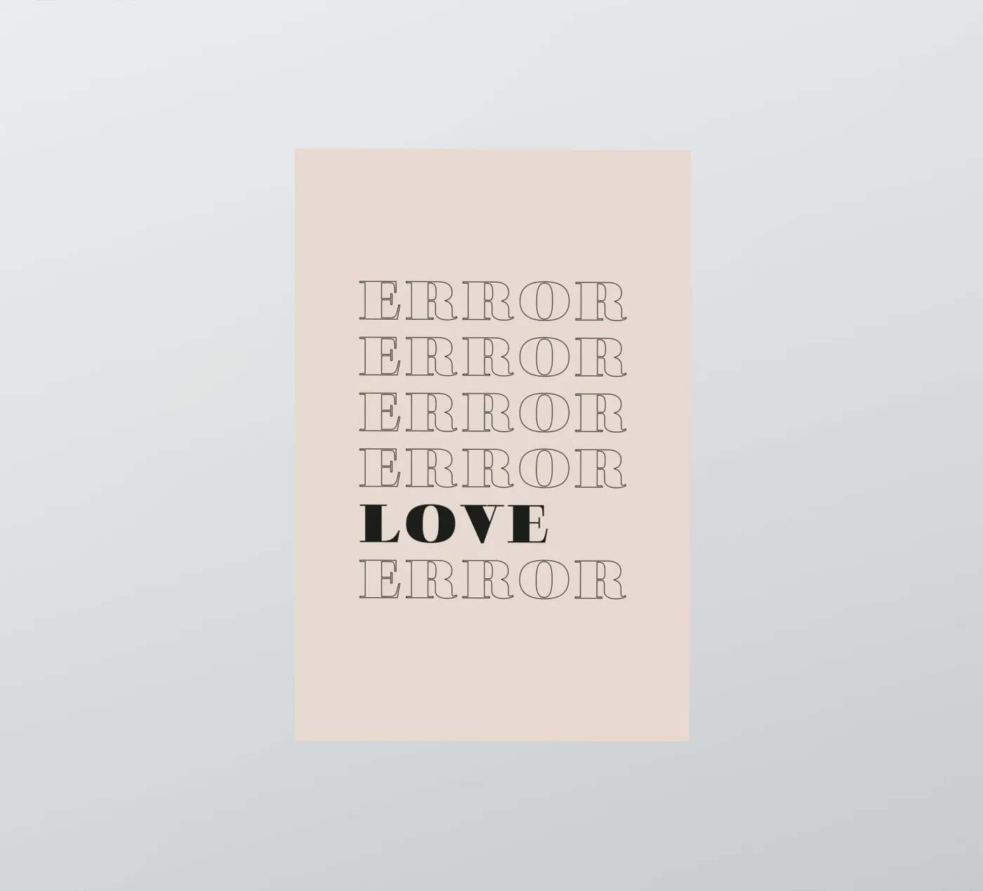 error error love error sticker van Daily Inspiration