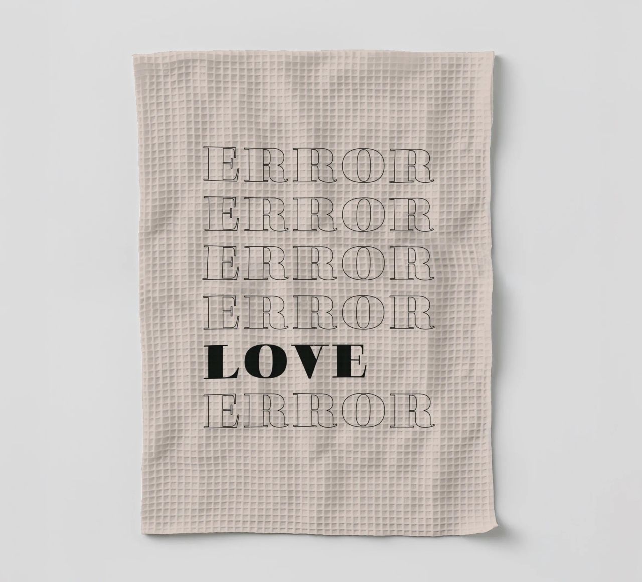 error error love error canovaccio da cucina da Daily Inspiration