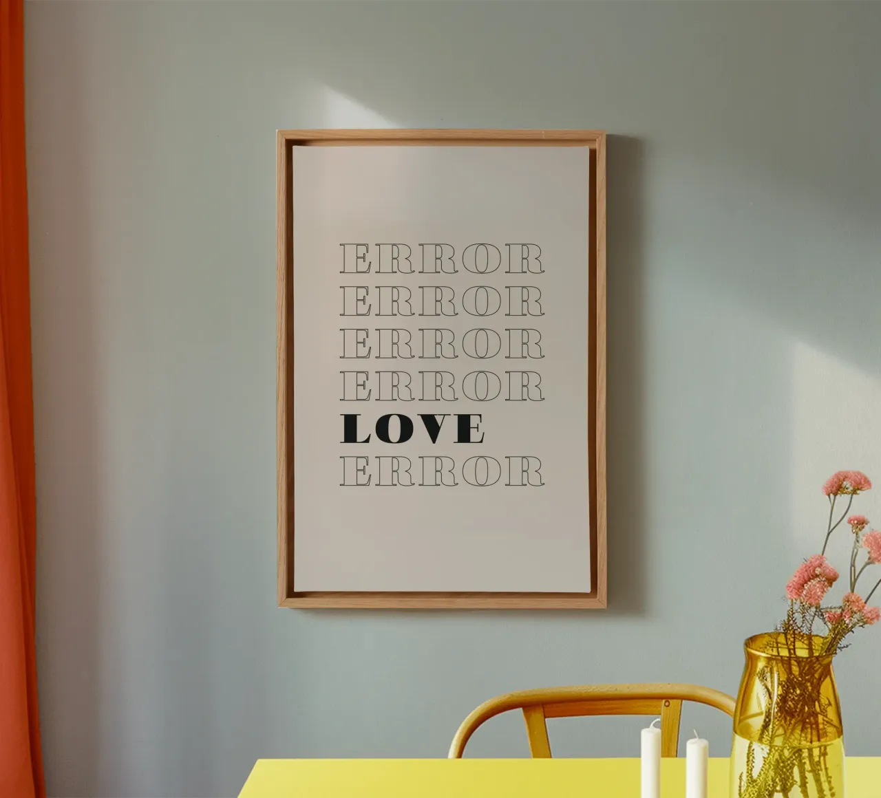 error error love error canvas van Daily Inspiration