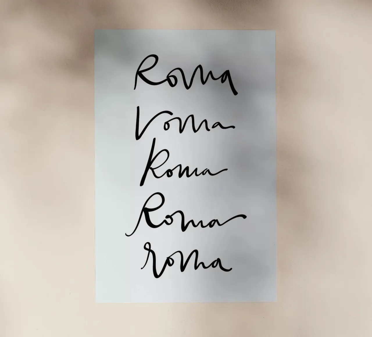 Rome pellicola backlit da Kristen Polsinelli