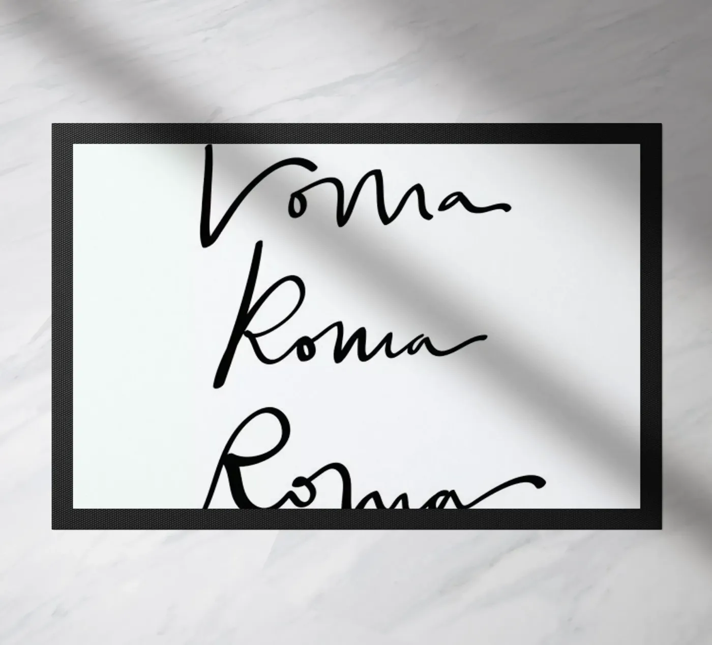 Rome doormat by Kristen Polsinelli