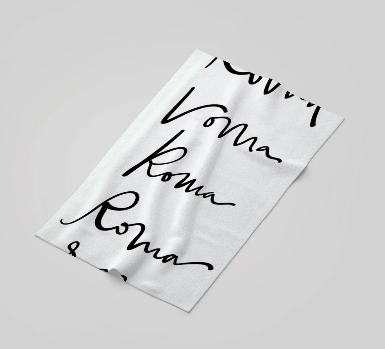 Rome beach towel by Kristen Polsinelli