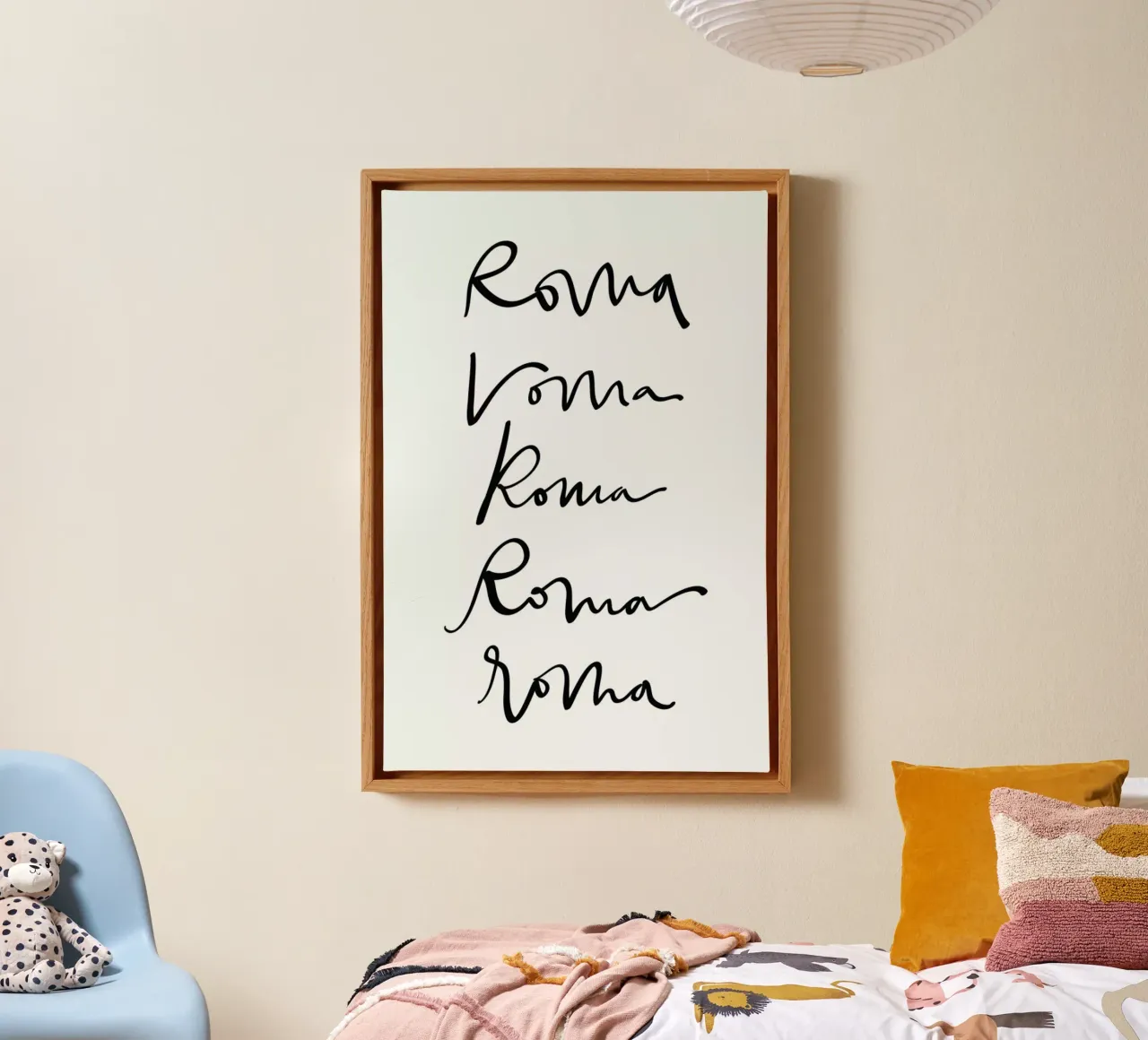 Rome canvas by Kristen Polsinelli