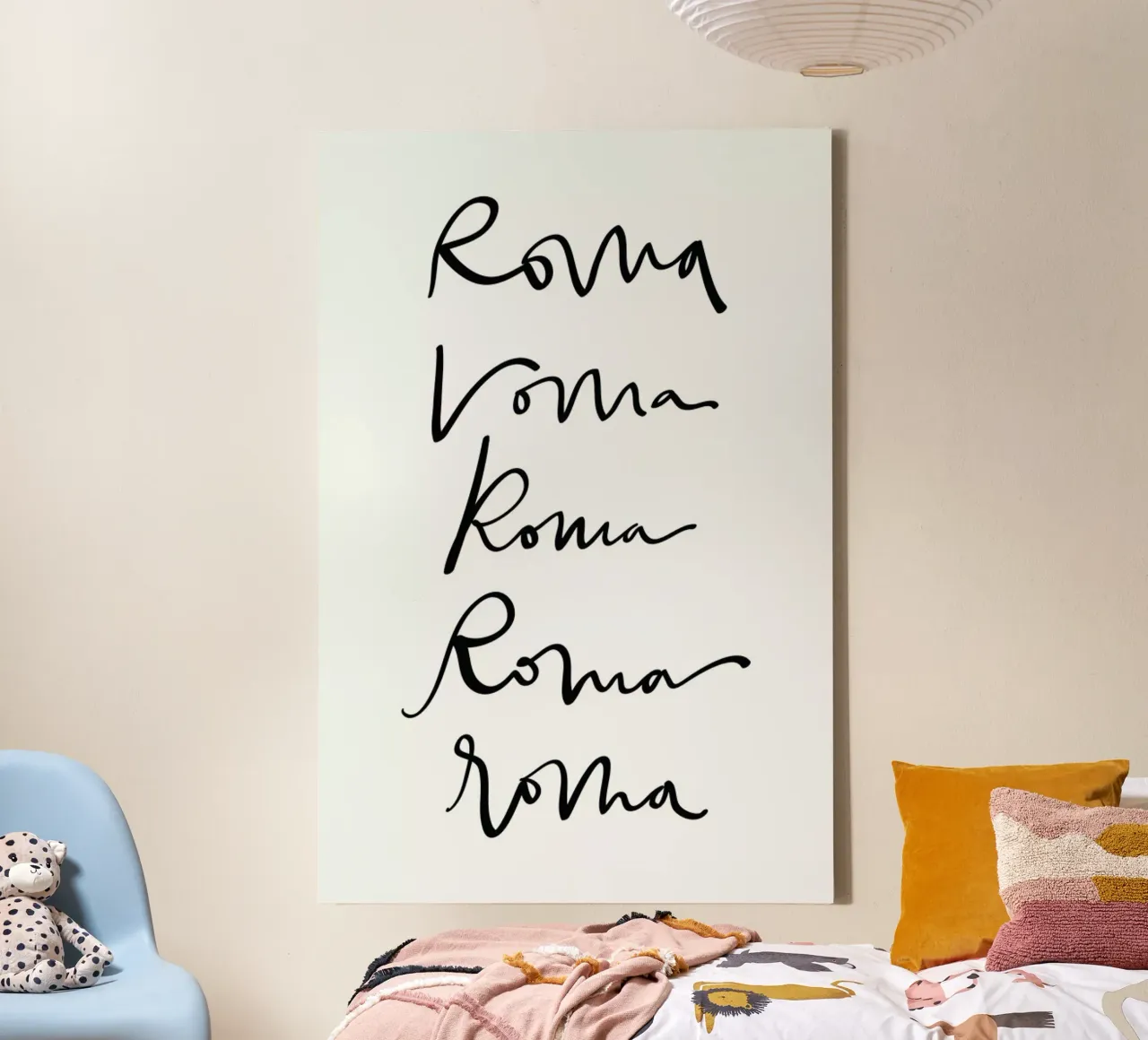 Rome canvas by Kristen Polsinelli