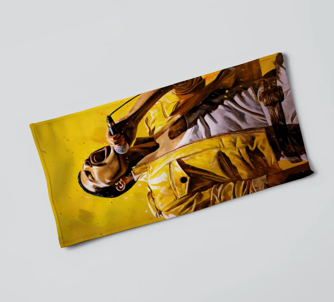 Freddie Mercury Art Quote asciugamano da bagno da Lootprint