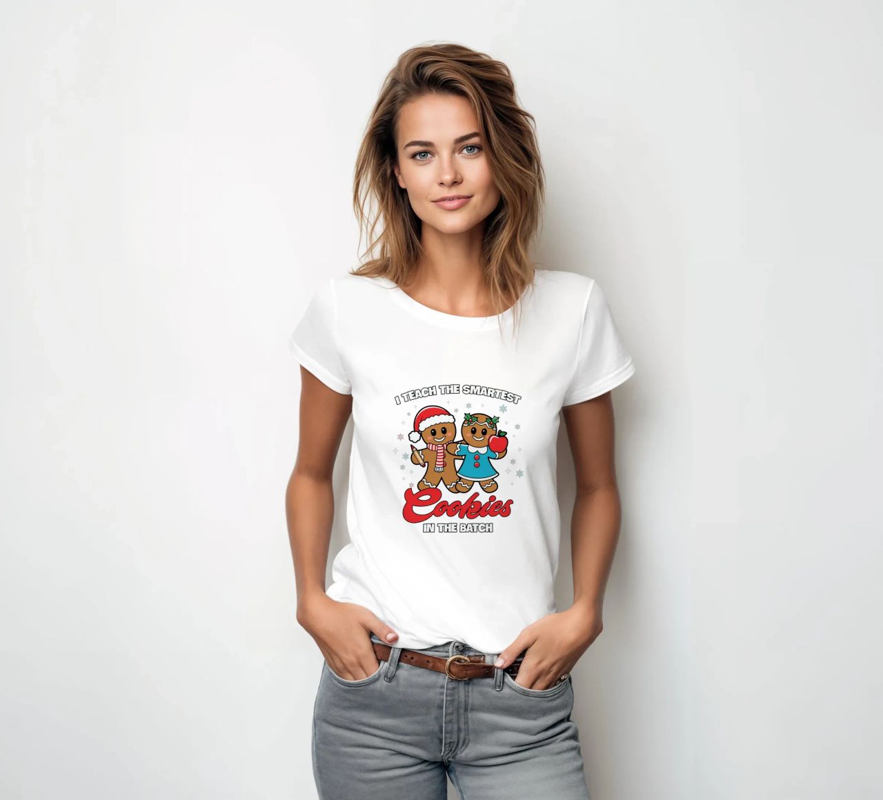 I teach the smartest cookies in the batch t-shirt da donna da edsonramosart