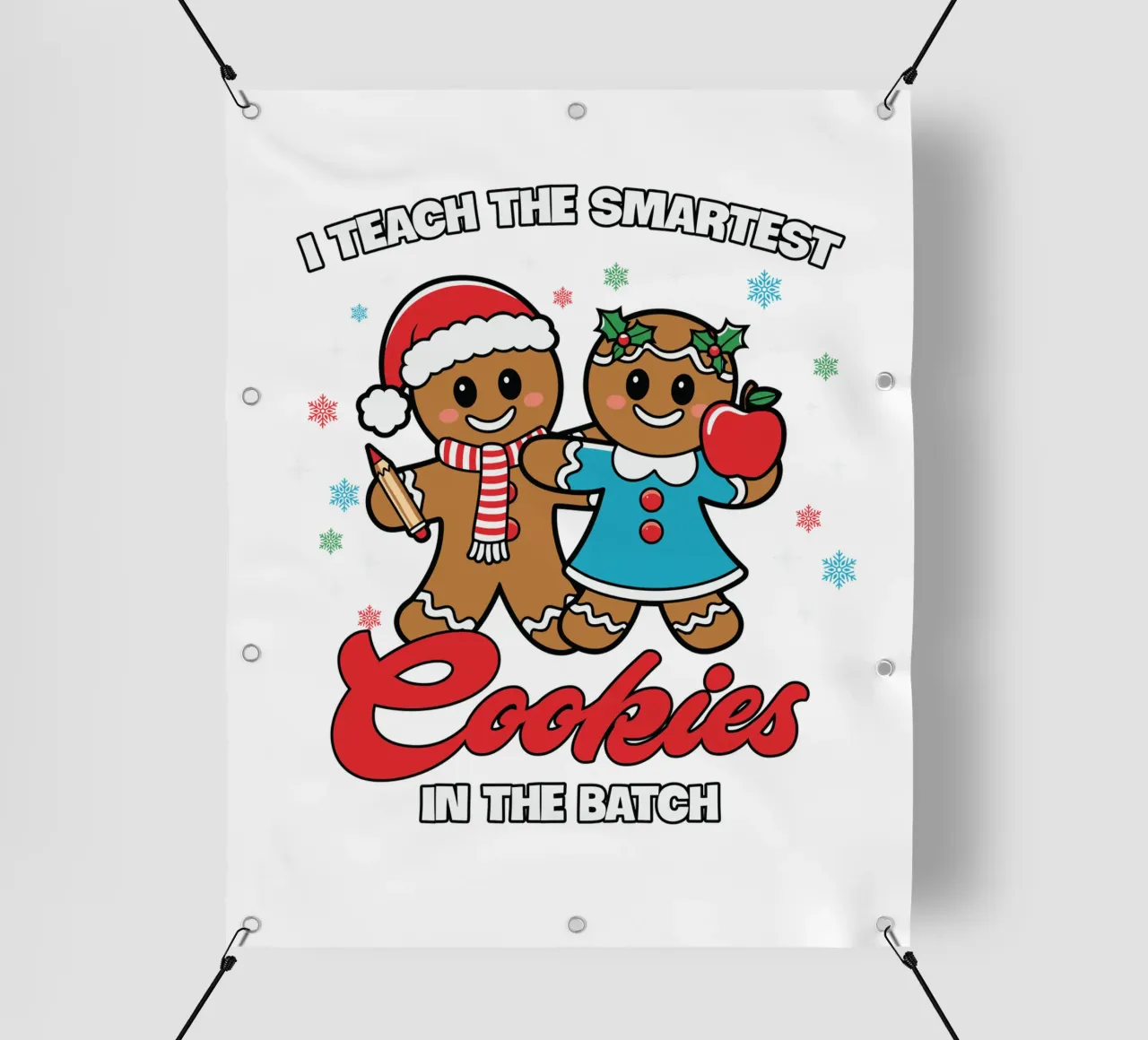 I teach the smartest cookies in the batch PVC Plane von edsonramosart