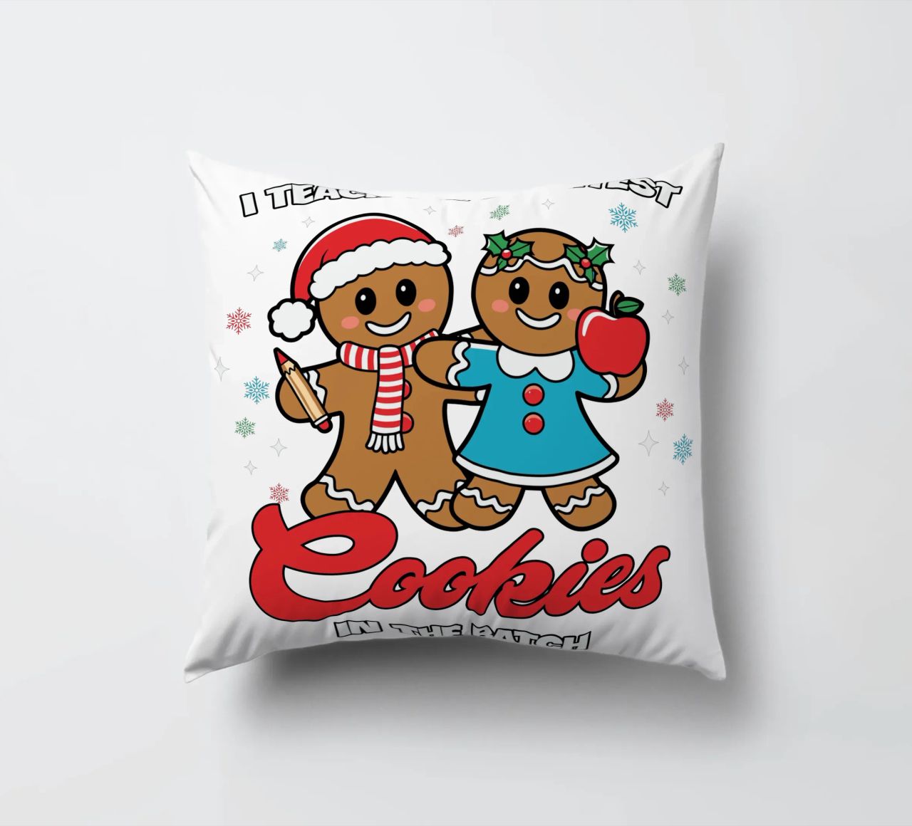 I teach the smartest cookies in the batch cuscino da edsonramosart