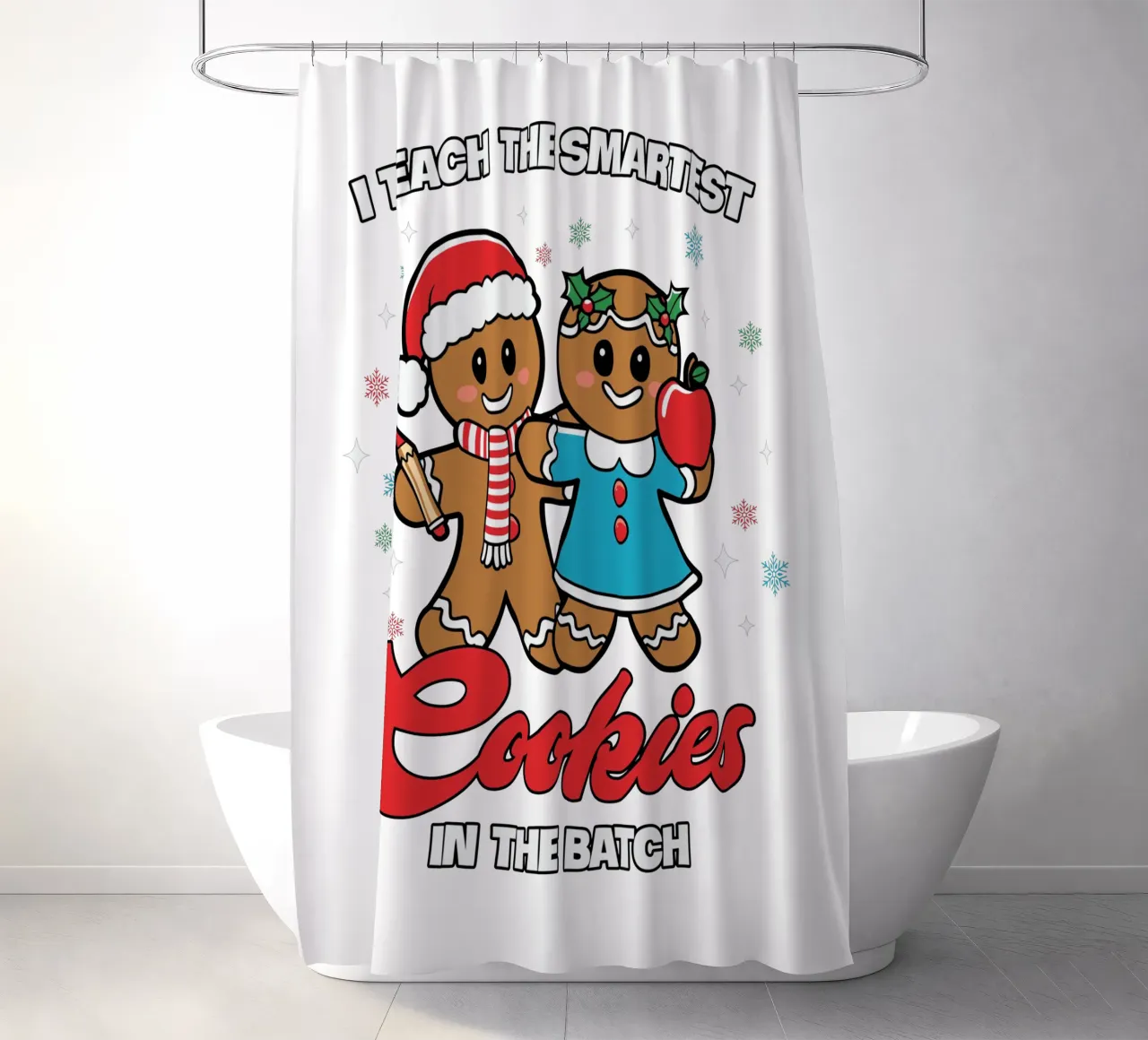 I teach the smartest cookies in the batch tenda da doccia da edsonramosart