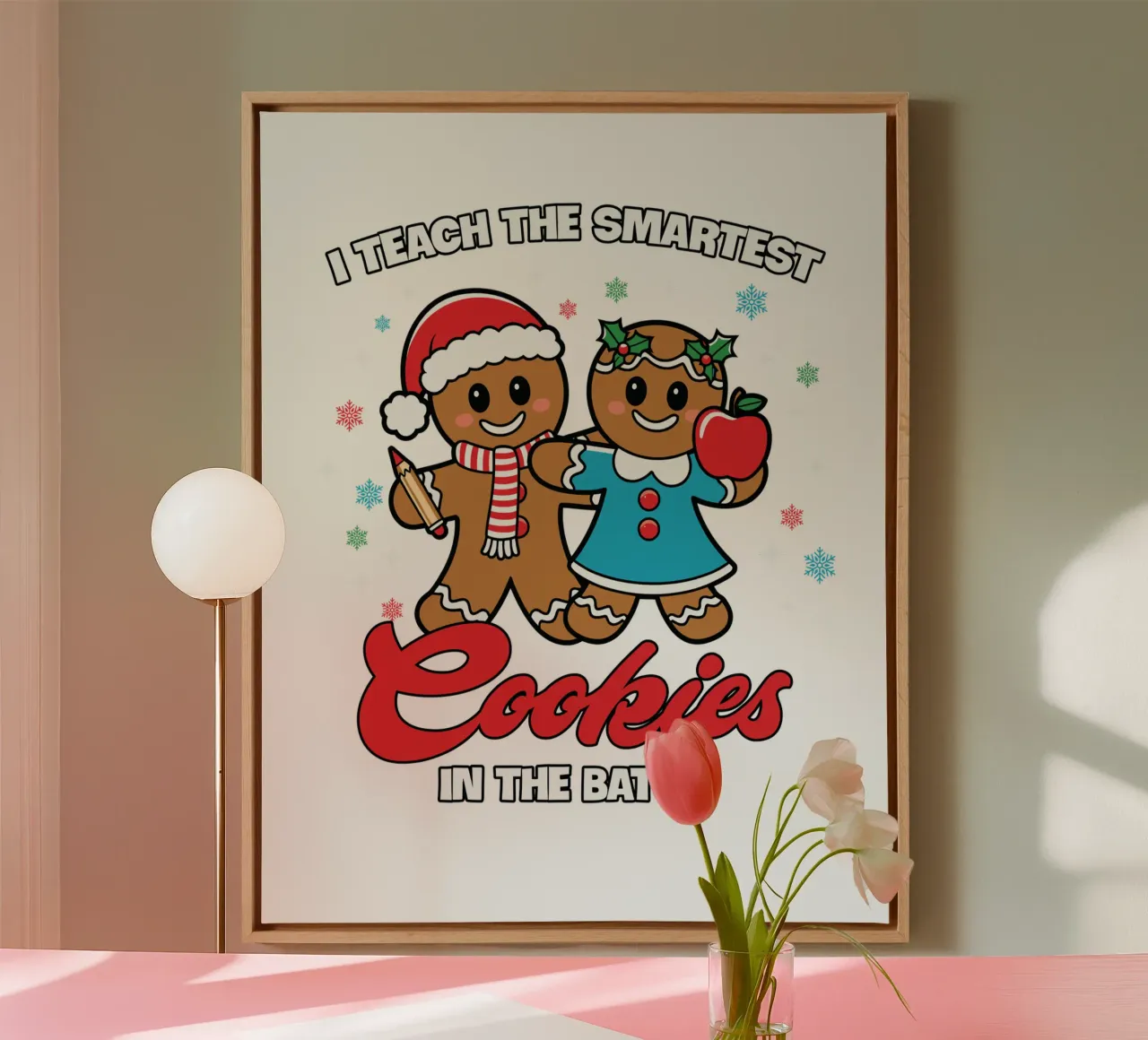 I teach the smartest cookies in the batch Leinwand von edsonramosart
