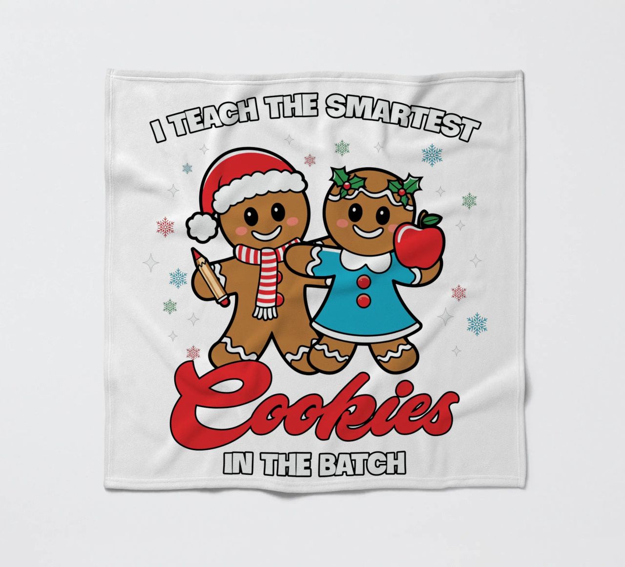 I teach the smartest cookies in the batch coperta in pile da edsonramosart
