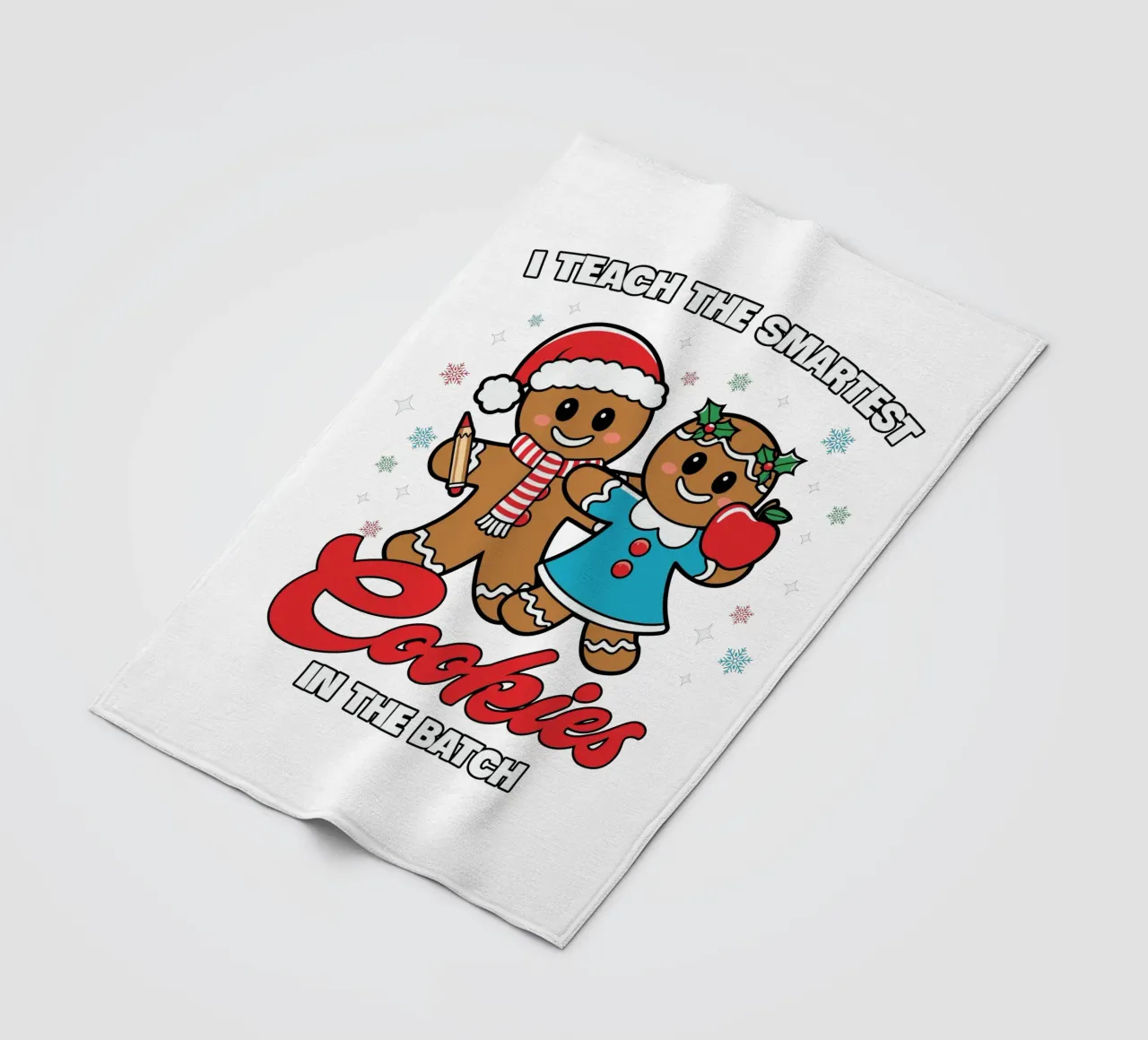 I teach the smartest cookies in the batch fleece blanket by edsonramosart