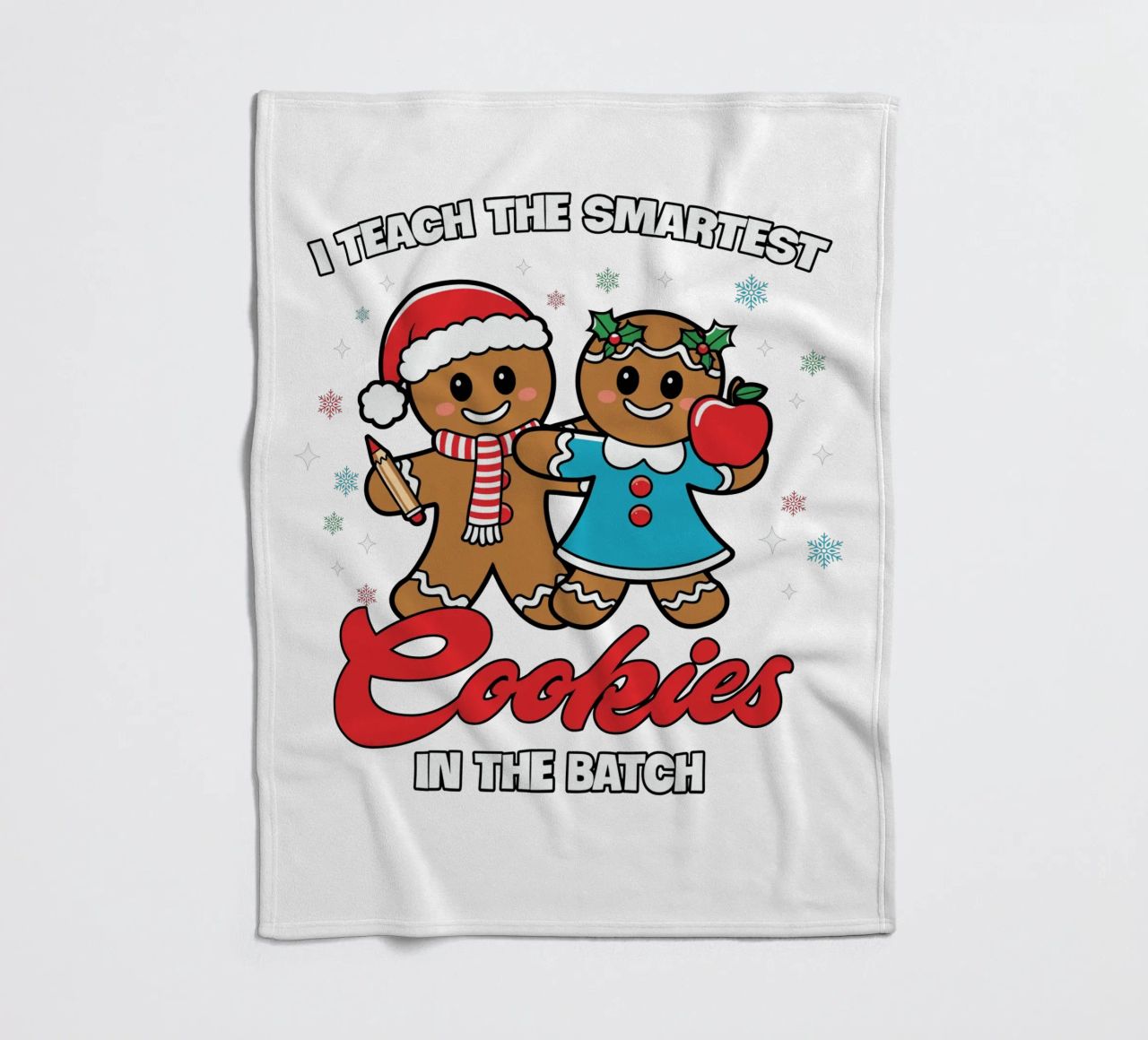 I teach the smartest cookies in the batch coperta in pile da edsonramosart