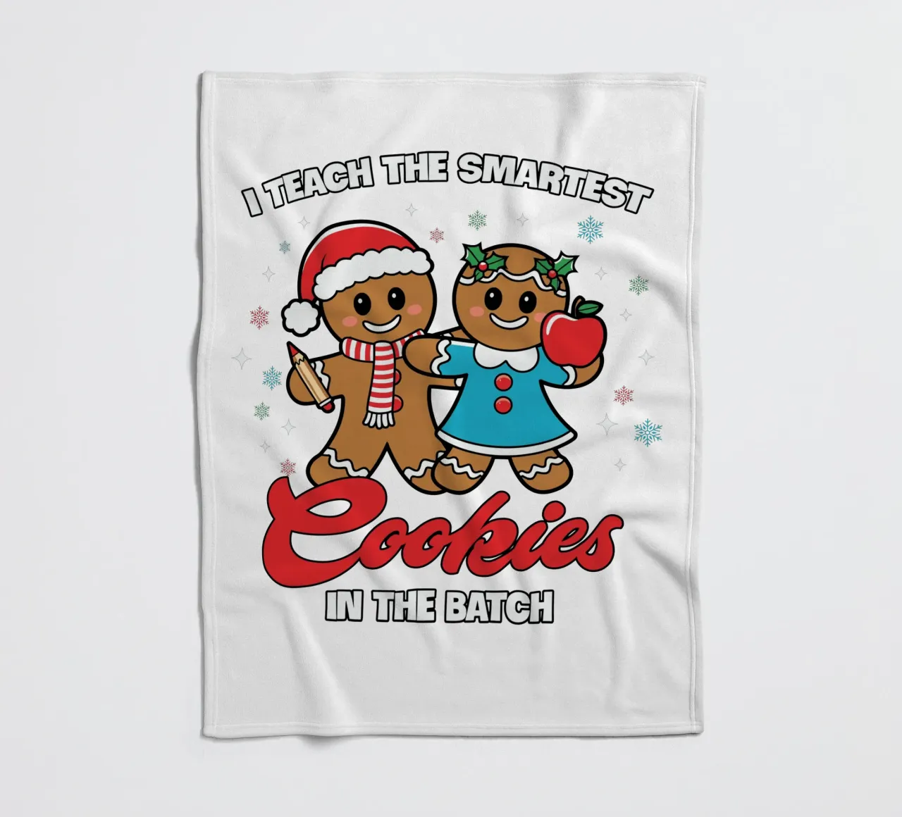 I teach the smartest cookies in the batch coperta in pile da edsonramosart