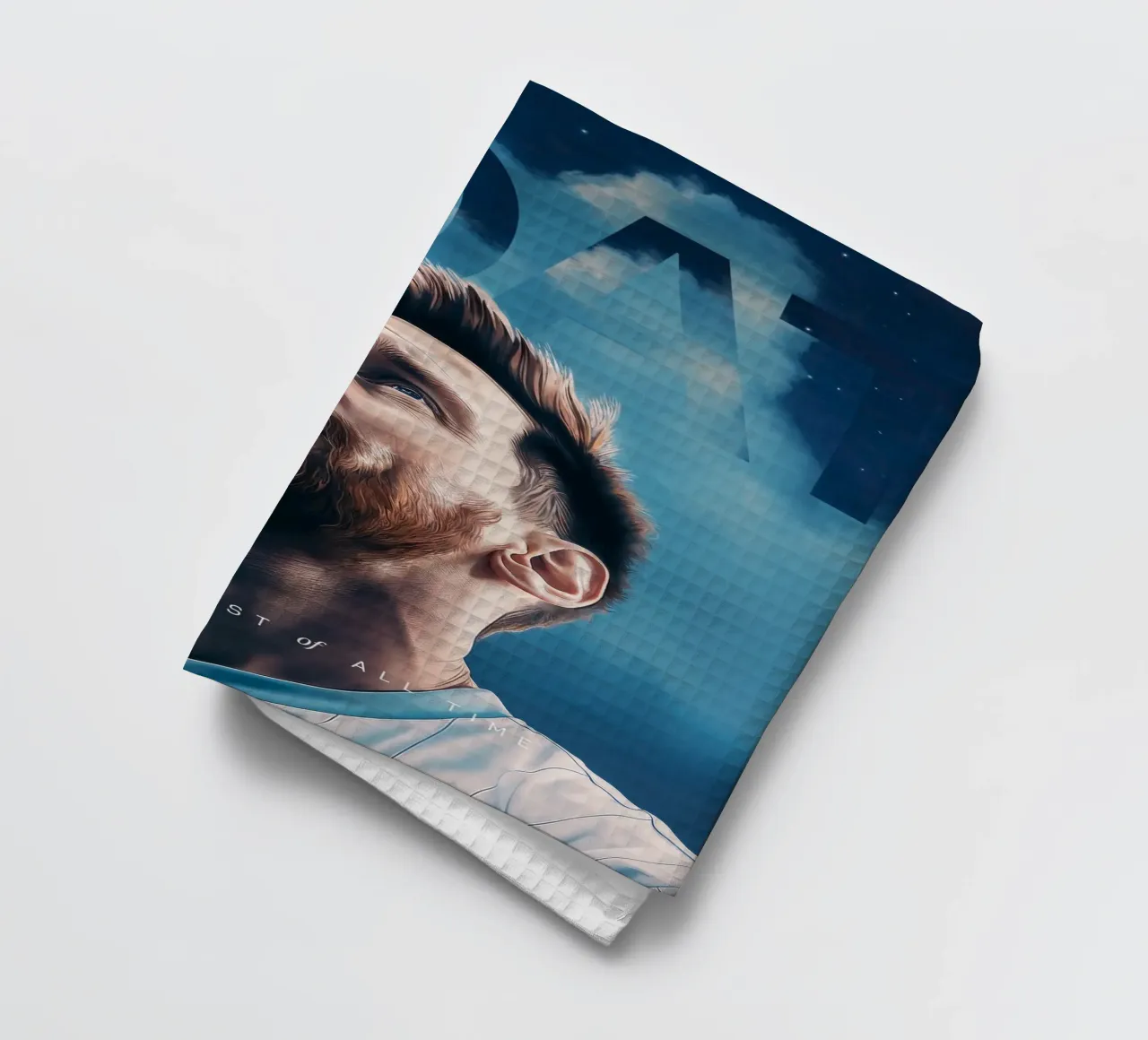 Lionel Messi is the GOAT Art canovaccio da cucina da Lootprint