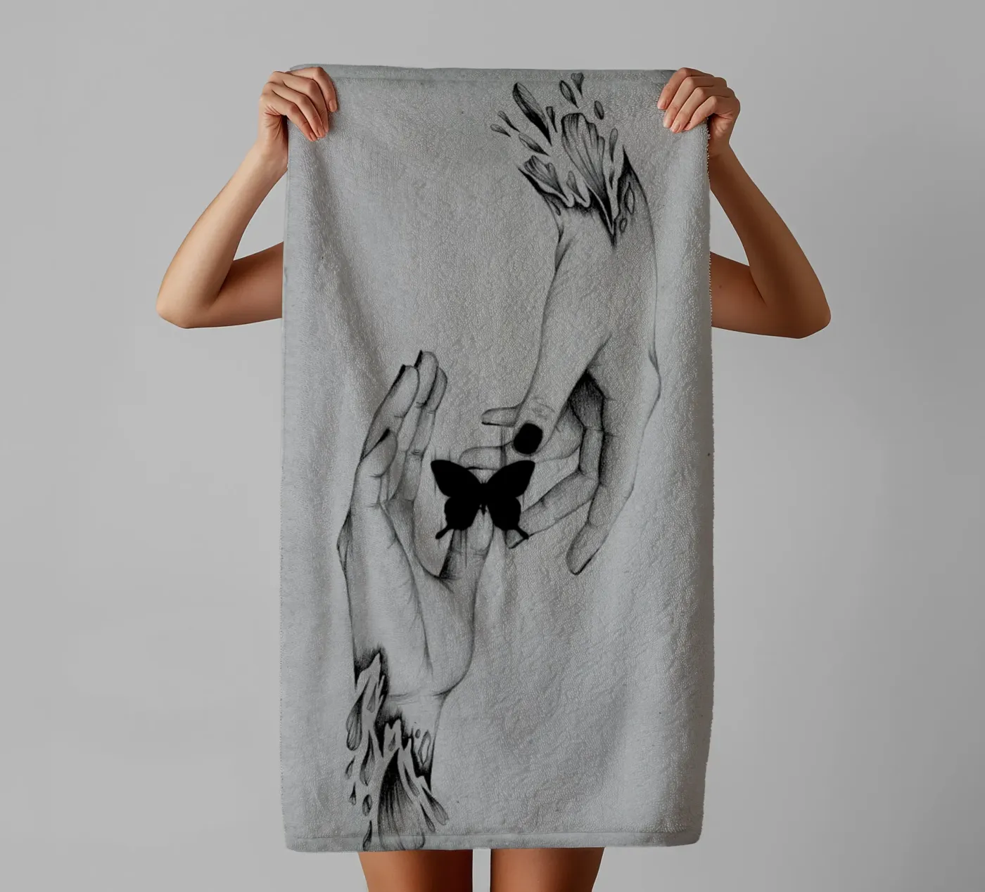 Creator 1 towel by The White Deer