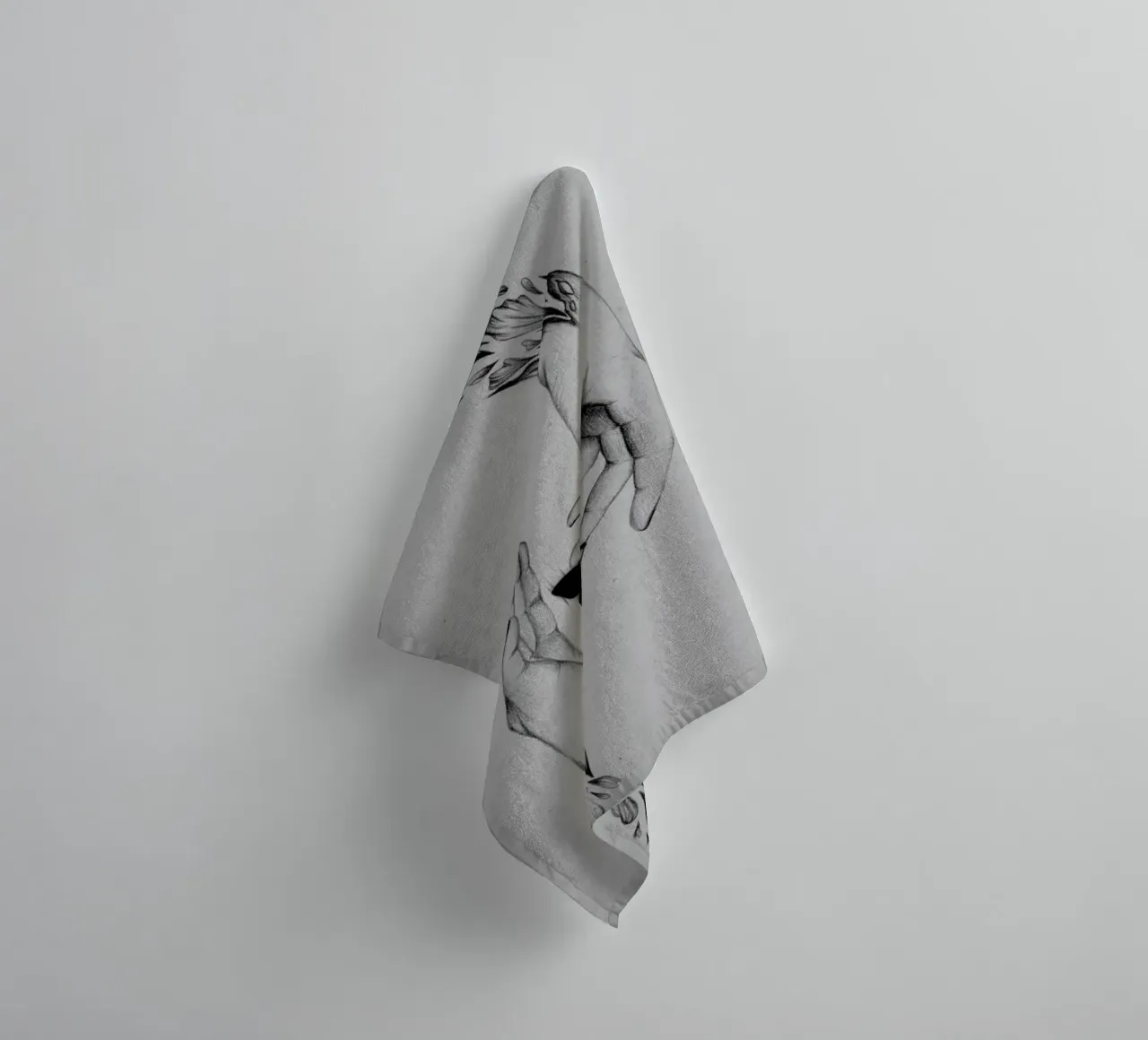 Creator 1 asciugamano da bagno da The White Deer
