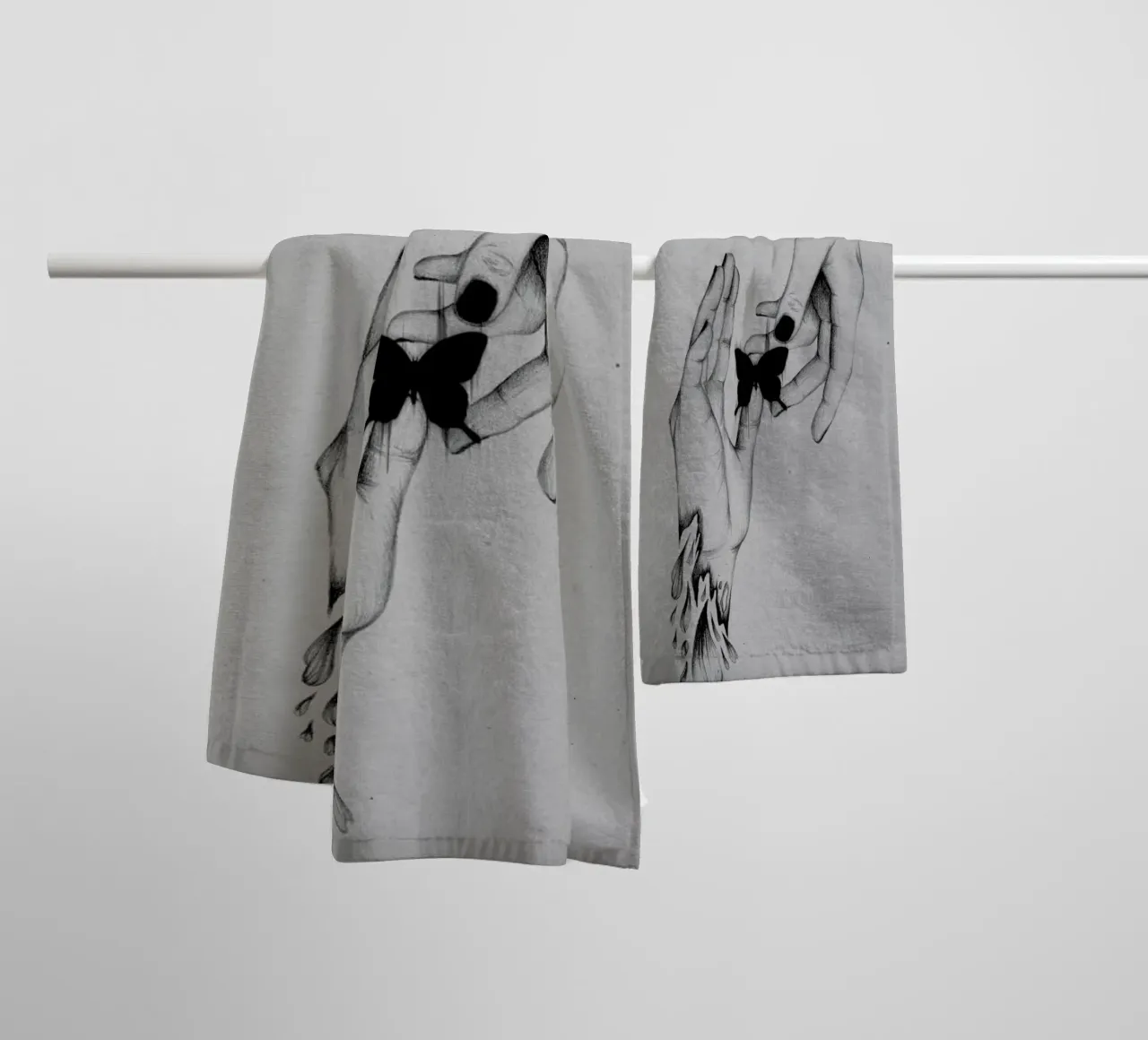 Creator 1 asciugamano da bagno da The White Deer